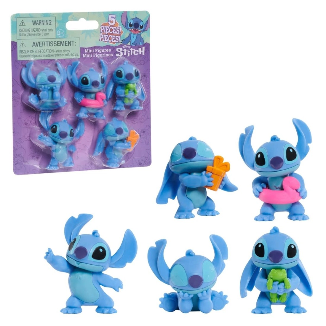 2 5 Piece Disney Lilo & Stitch Mini Figures, 2 of 3