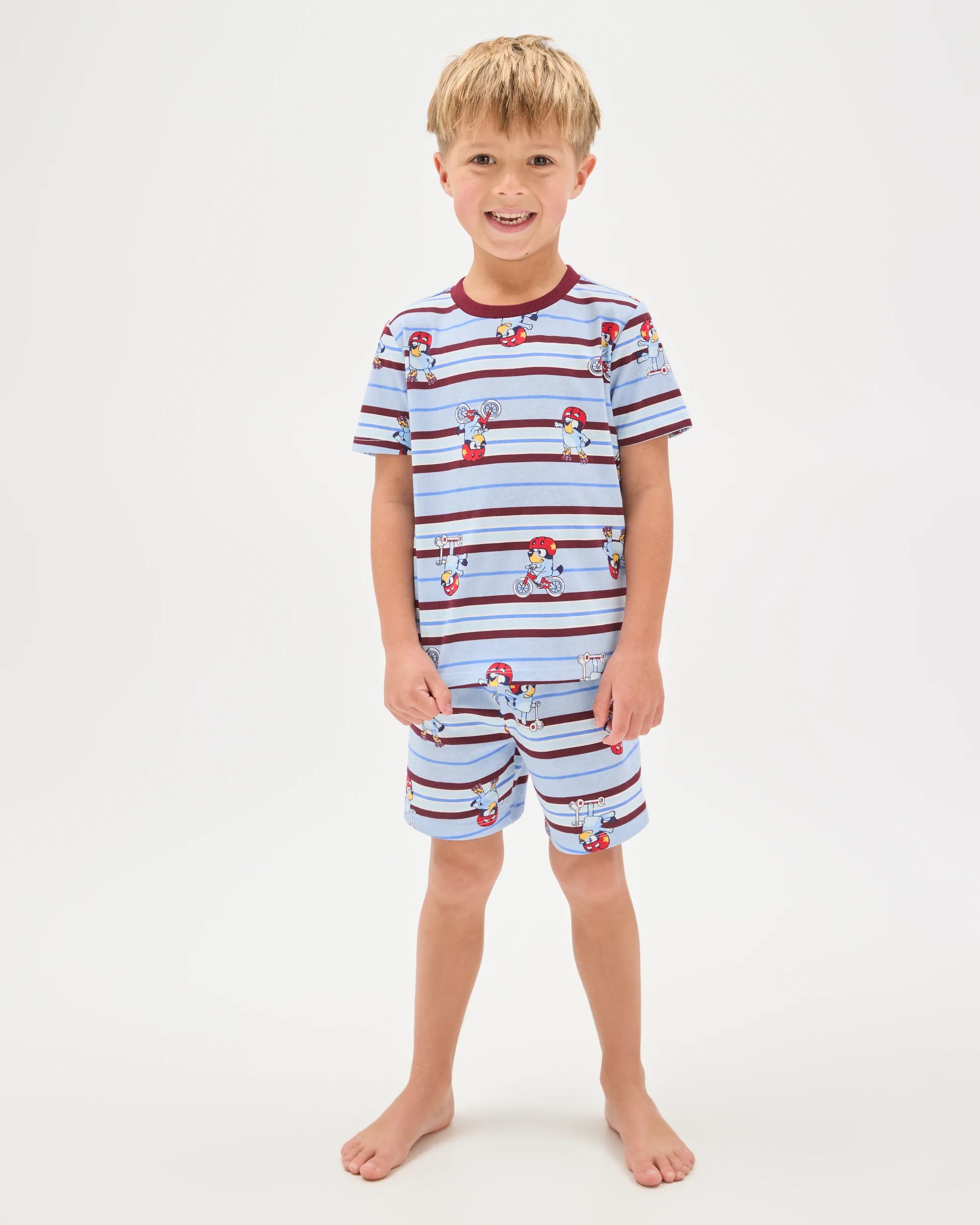 6 Bluey Australian Cotton 2 Pack Younger Boys Pyjama Set BLUEY, 6 of 7