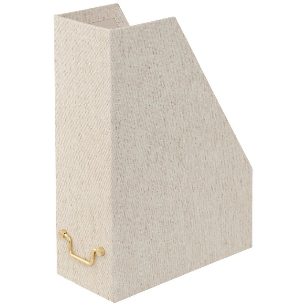 3 Otto Magazine File Natural Linen Look, 3 of 6