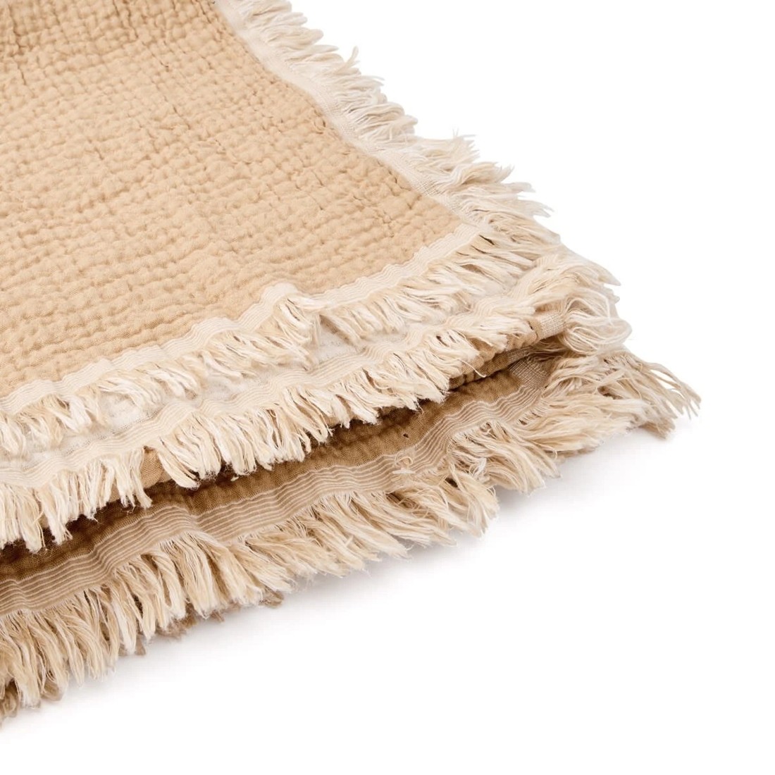 5 Reversible Muslin Throw - Lark, 5 of 6