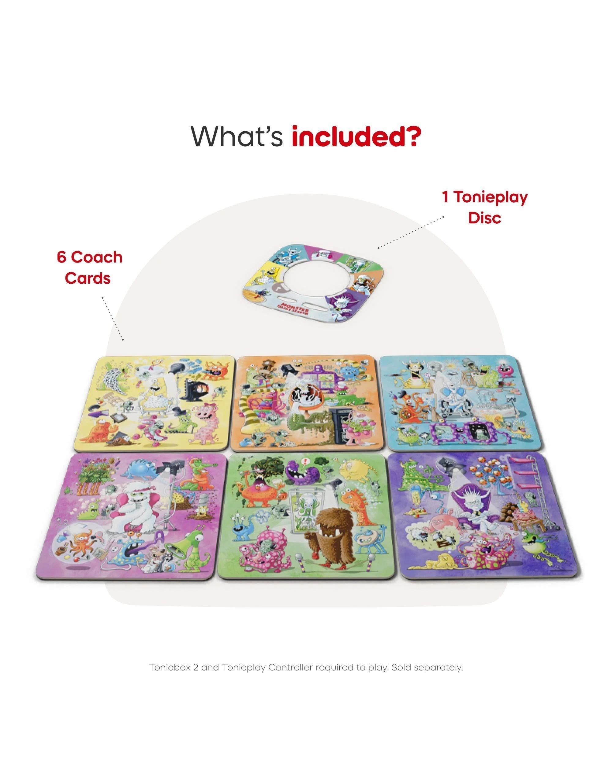 3 Tonies - Tonieplay® Monster Talent Search - Multi, 3 of 7