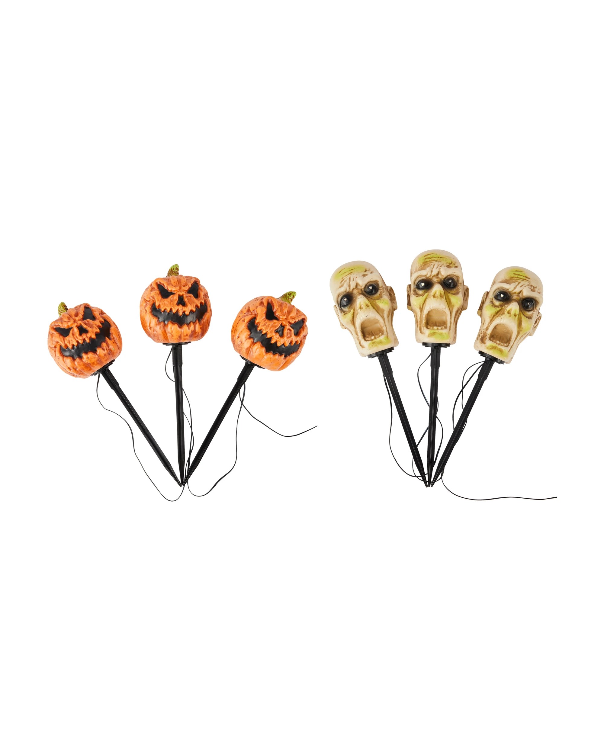 4 3 Pack Battery Operated Light and Sound Garden Stakes - Assorted, 4 of 8