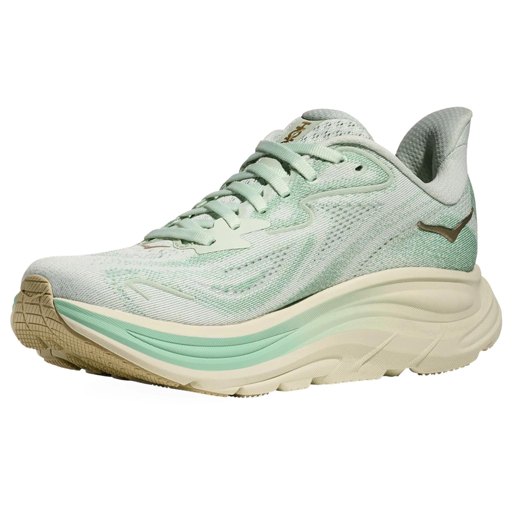 5 Hoka Womens Clifton 10 Athletic Running Shoes SEA GLASS, 5 of 7