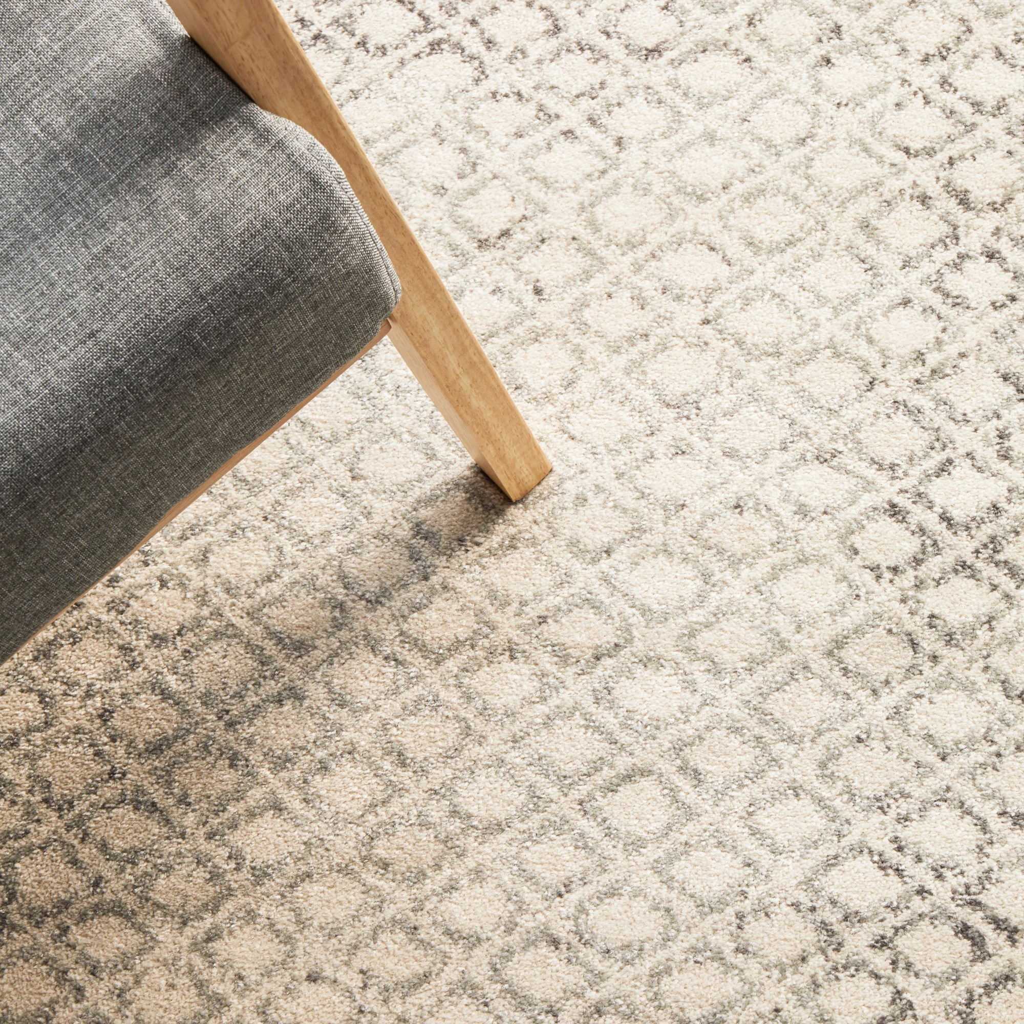 8 Common Ground Rugs Encore 265 150x150cm - Small Round Rug - Silver, 8 of 8