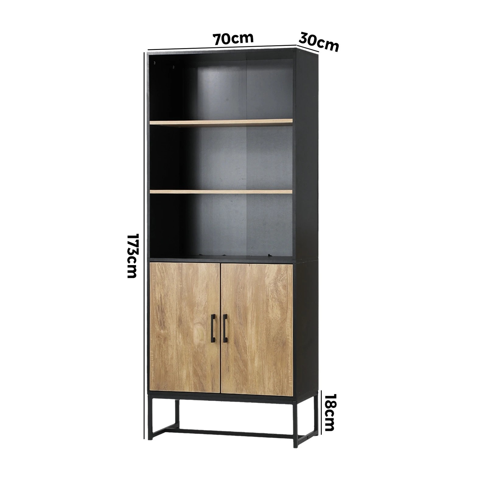 7 Oikiture Display Shelf 5-tier Storage Shelves Bookshelf Bookcase Cupboard
 - Multi, 7 of 9