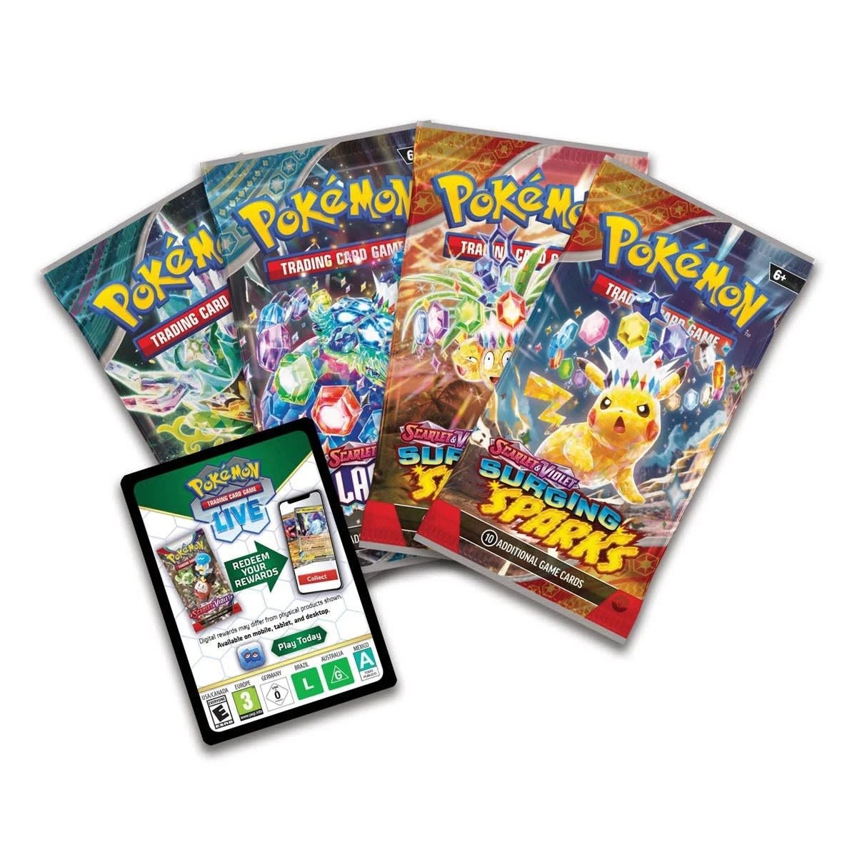 5 Pokemon Trading Card Game: Bloodmoon Ursaluna ex Box, 5 of 6