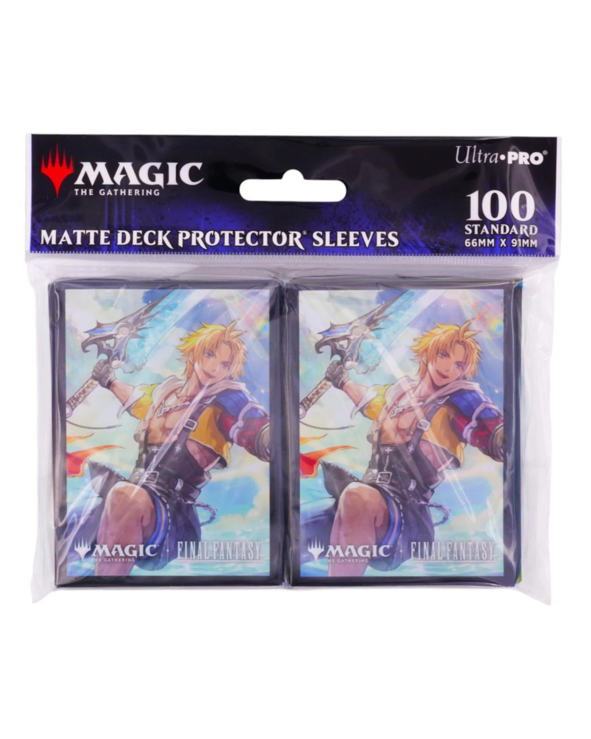 2 Ultra Pro Magic the Gathering Final Fantasy Tidus Yunas Guardian Deck Protector Sleeves - 100 Pack - Multi, 2 of 3