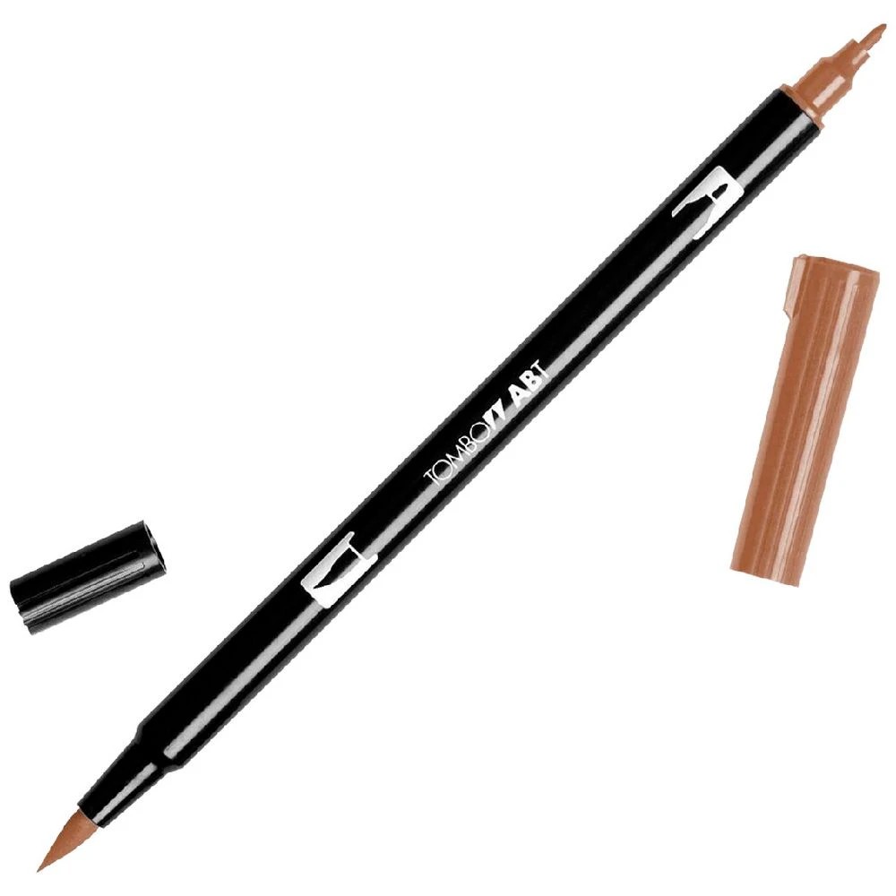 1 Tombow Brush Pen 977 Saddle Brown, 1 of 3