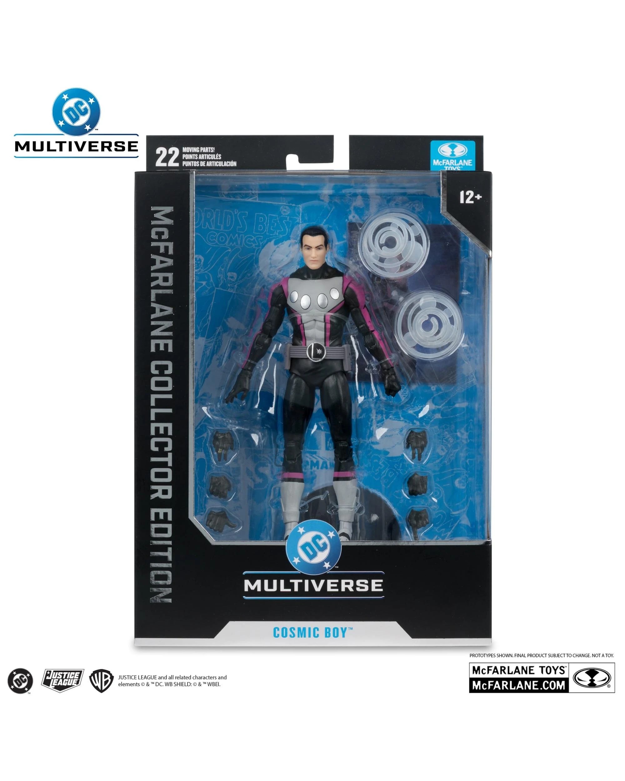 7 DC Multiverse Cosmic Boy Final Crisis McFarlane Collector Edition #51 7 inch Action Figure, 7 of 9