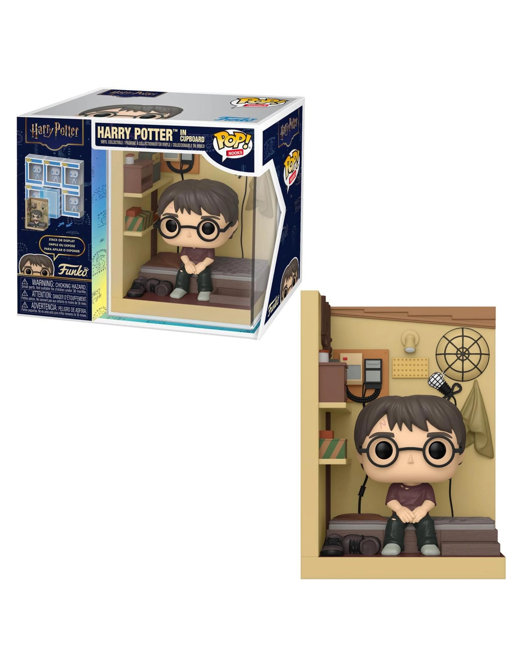 1 Harry Potter Harry in Cupboard POP! Nook Funko POP! Vinyl, 1 of 3