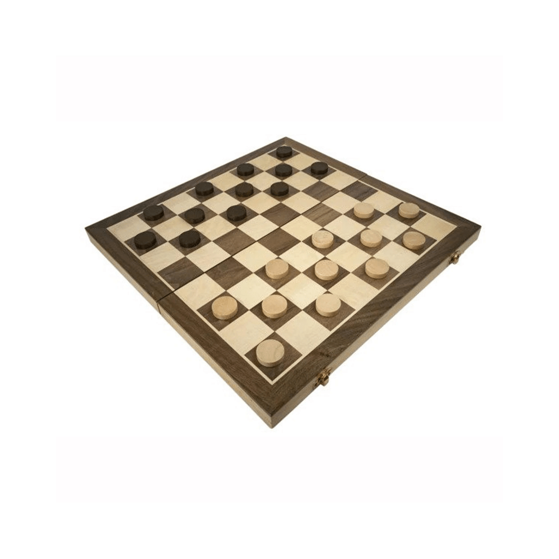 4 Lets Play Distribution LPG Family Classics Wooden Chess, Checkers and Backgammon Board Game Set, 4 of 5