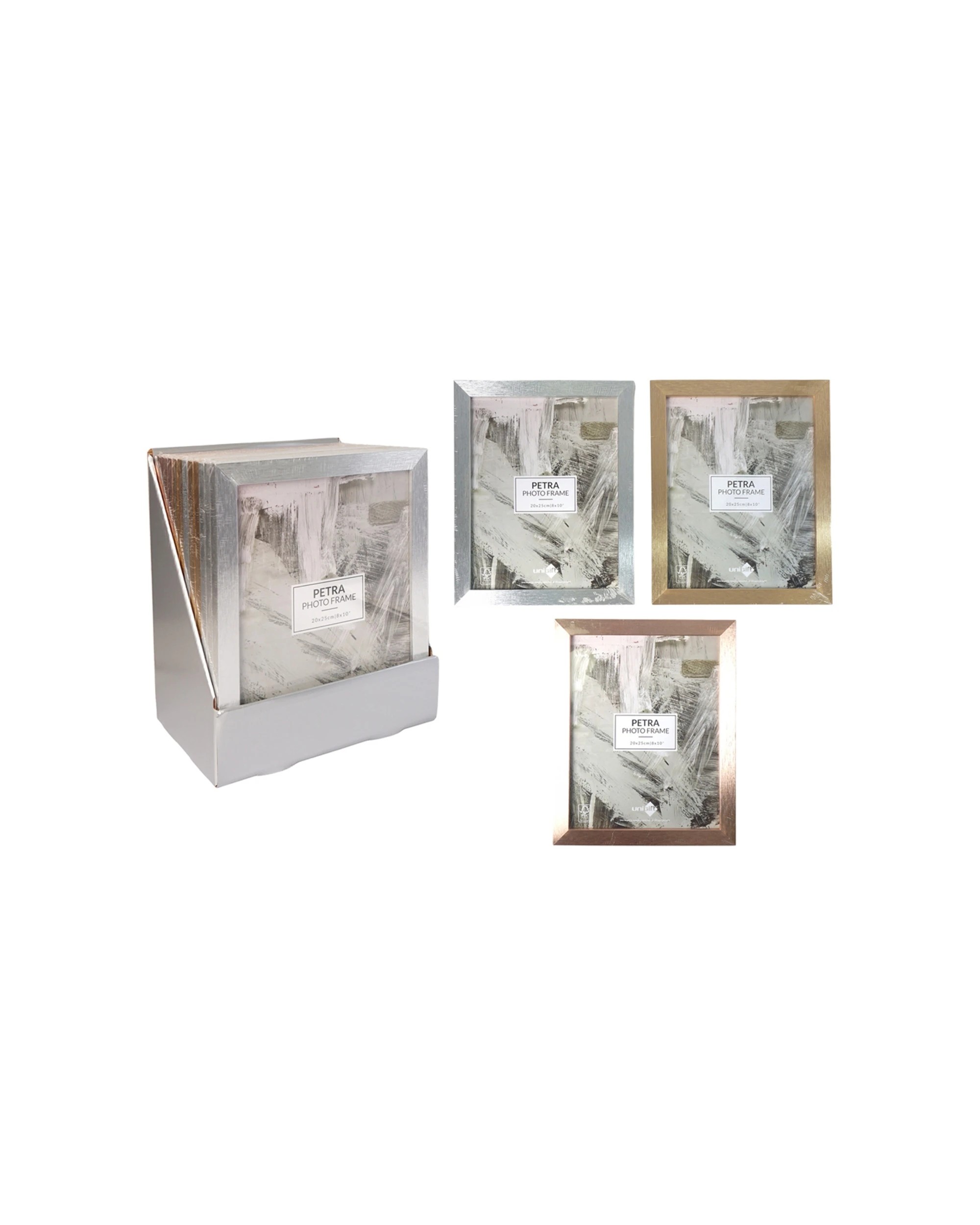3 Unigift 6pk Petra Photo Picture Frame 20x25cm - Multi, 3 of 3