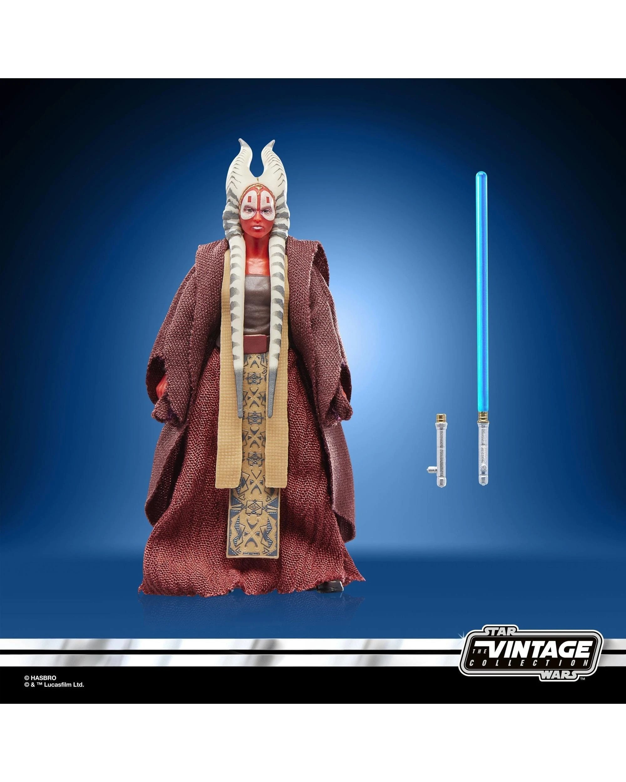 9 Star Wars: The Vintage Collection Attack of the Clones Shaak Ti Action Figure, 9 of 10