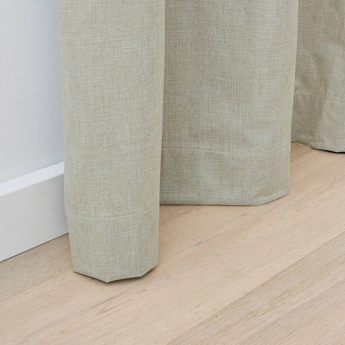 5 Monaco Blockout Curtain - Natural - 120cm x 213cm, 5 of 7