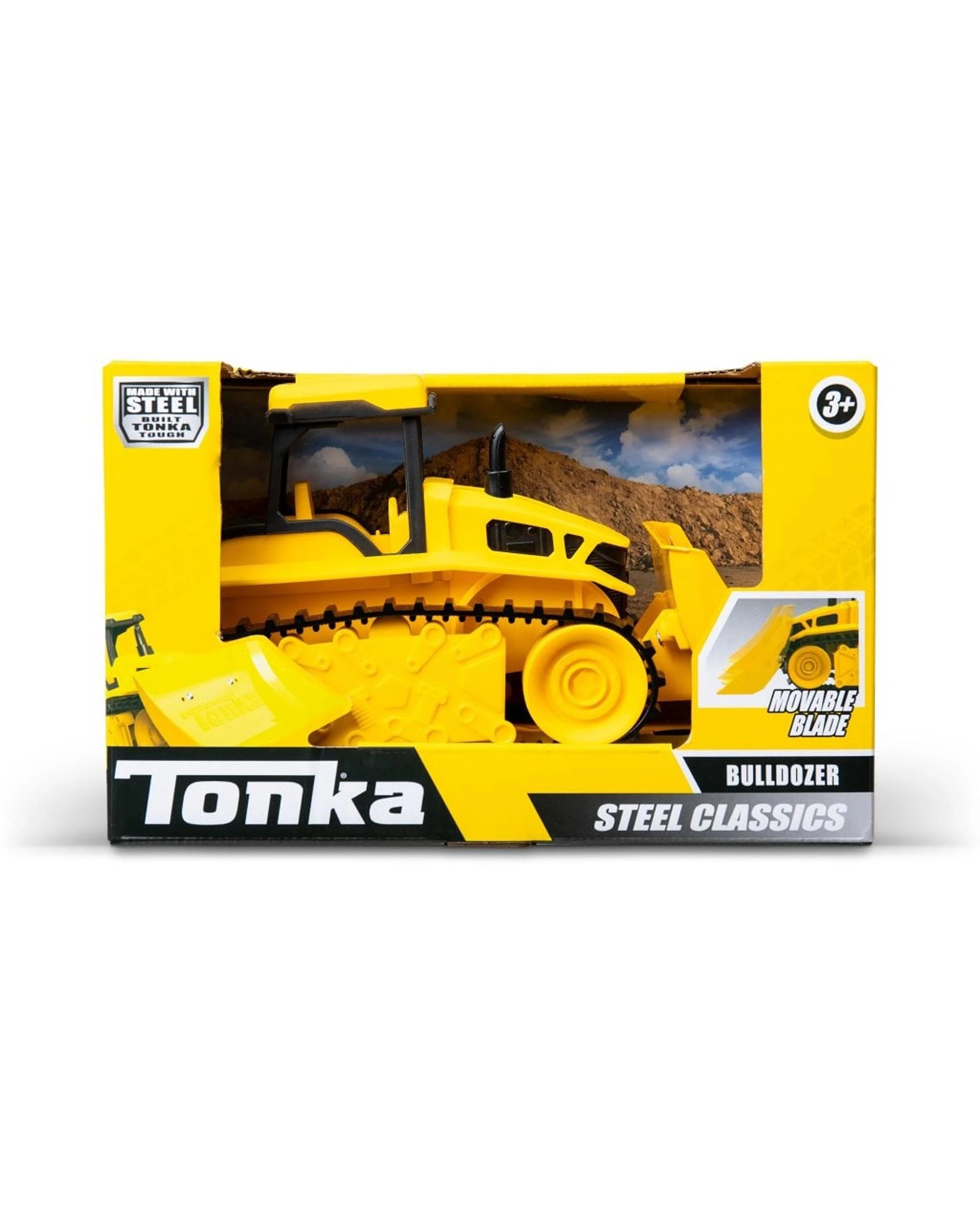 2 Tonka Steel Classics Bulldozer 1:32 Scale Vehicle, 2 of 9