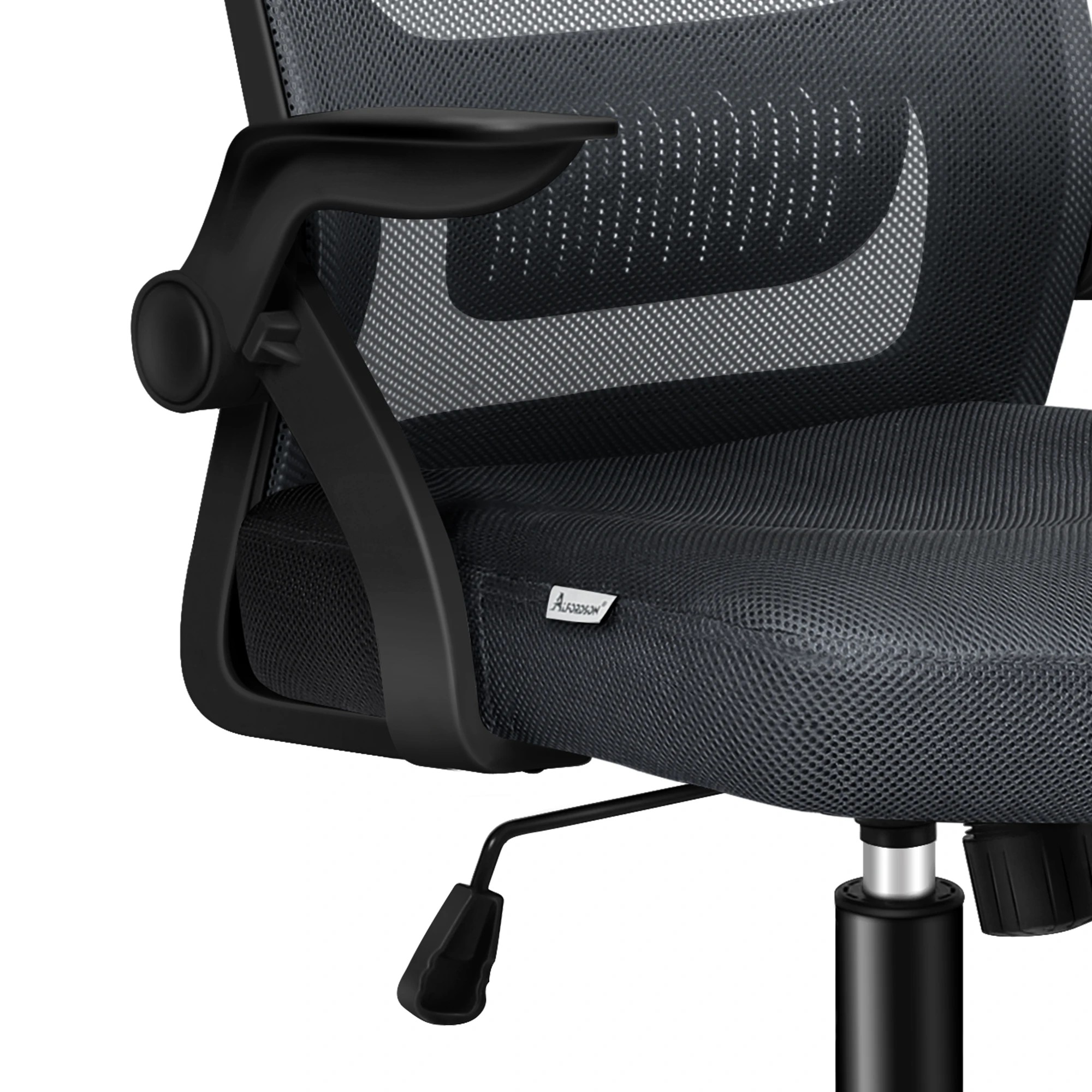 8 Alfordson Mesh Office Chair Executive Seat Tilt Gaming Racing Computer - Grey, 8 of 10