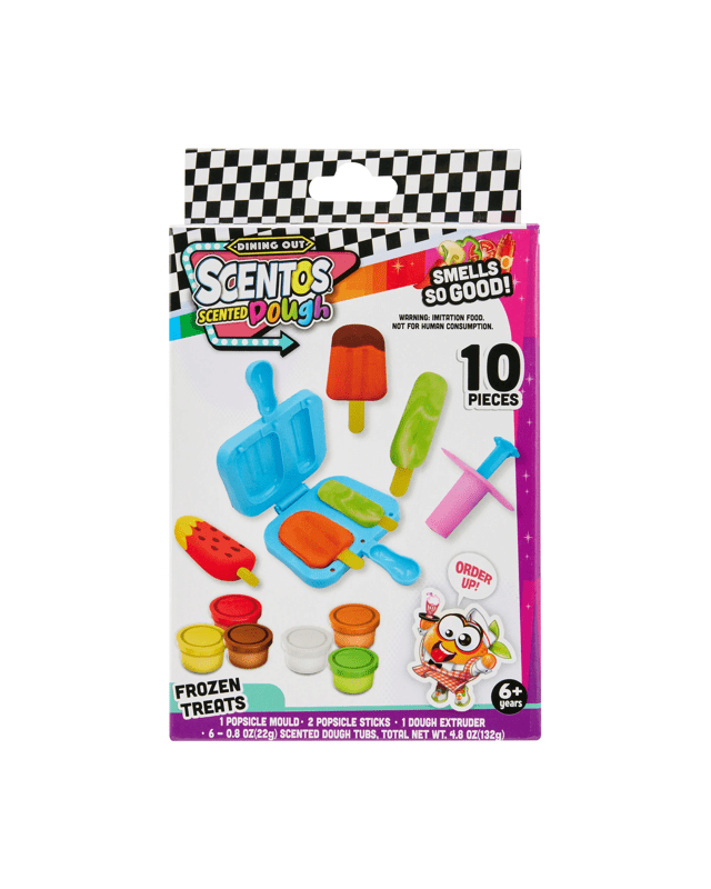 10 Piece Scentos Scented Dough Dining Out Set - Frozen Tr