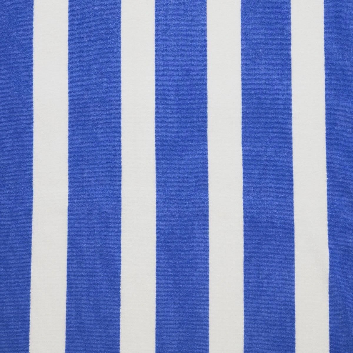 2 Stripe Cotton Beach Towel - Blue, 2 of 6