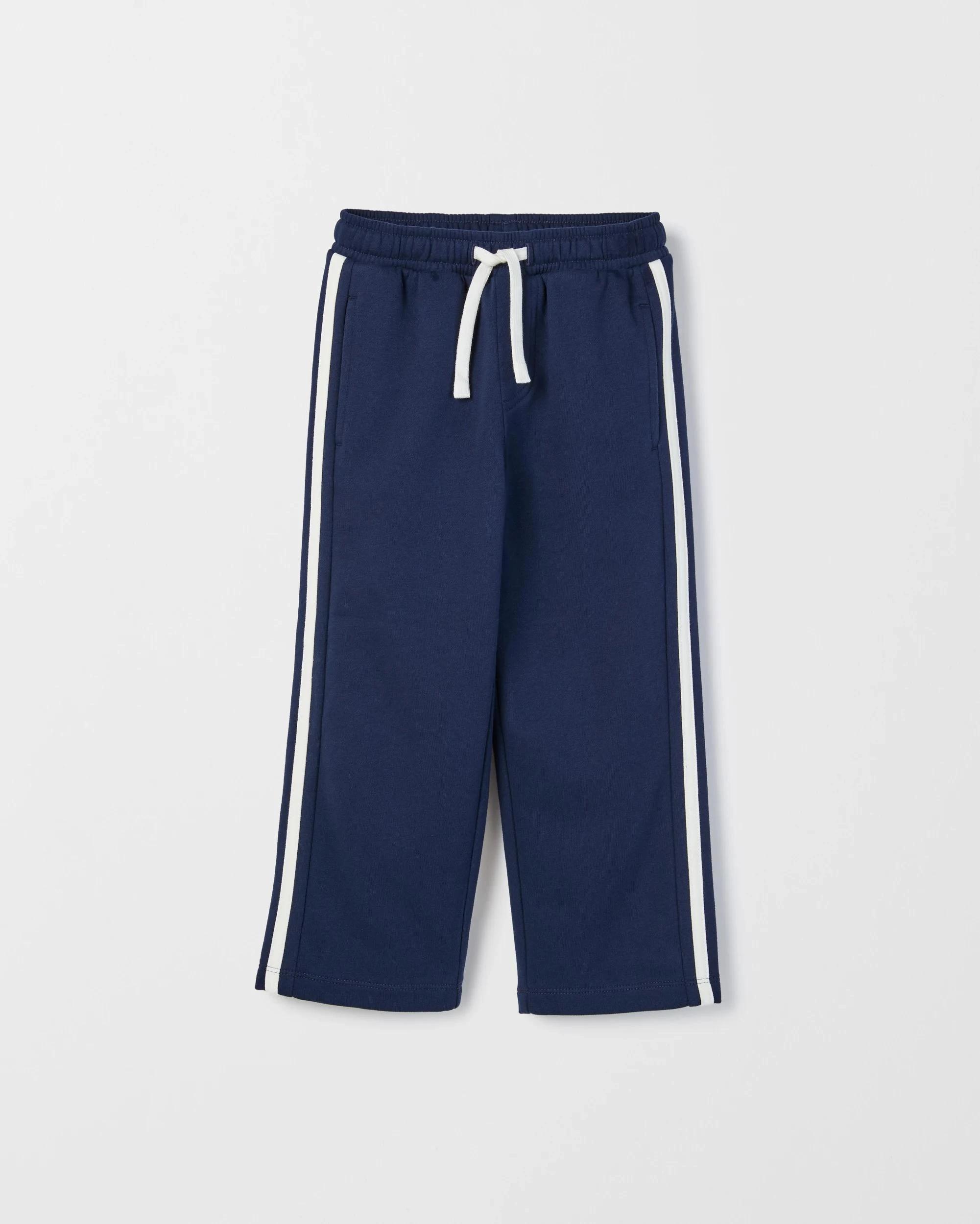 1 Target Kids Australian Cotton Blend Trackpants NAVY, 1 of 2