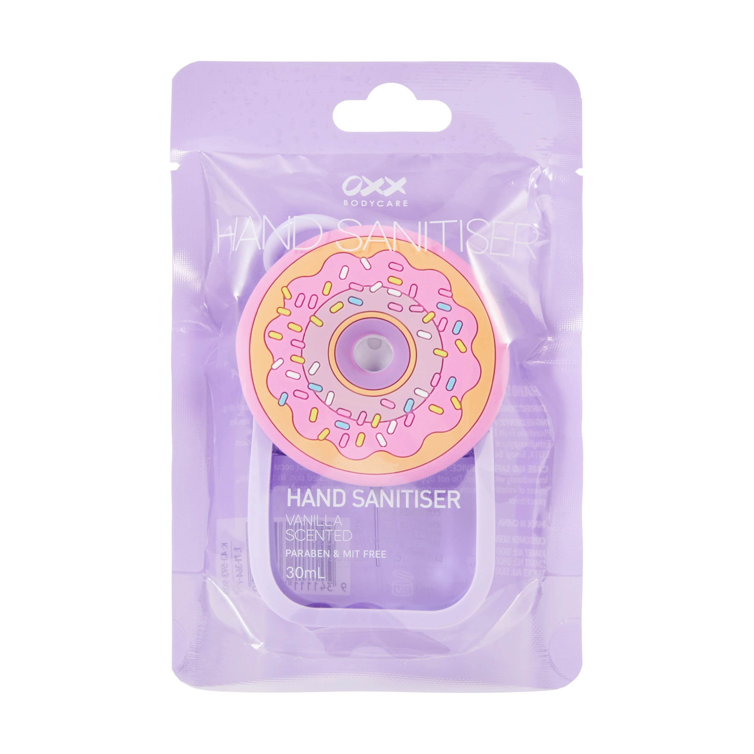 1 OXX Bodycare Hand Sanitiser 30ml - Vanilla Scented, 1 of 6