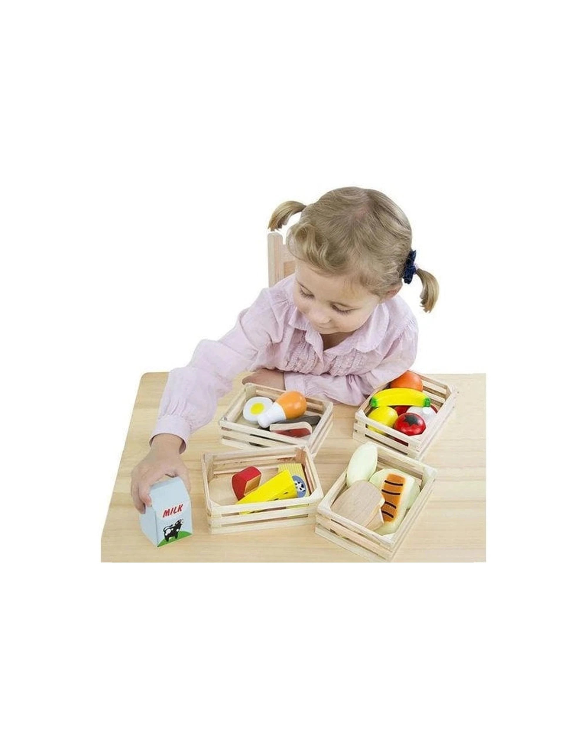 3 Melissa and Doug Wooden Food Groups, 3 of 4