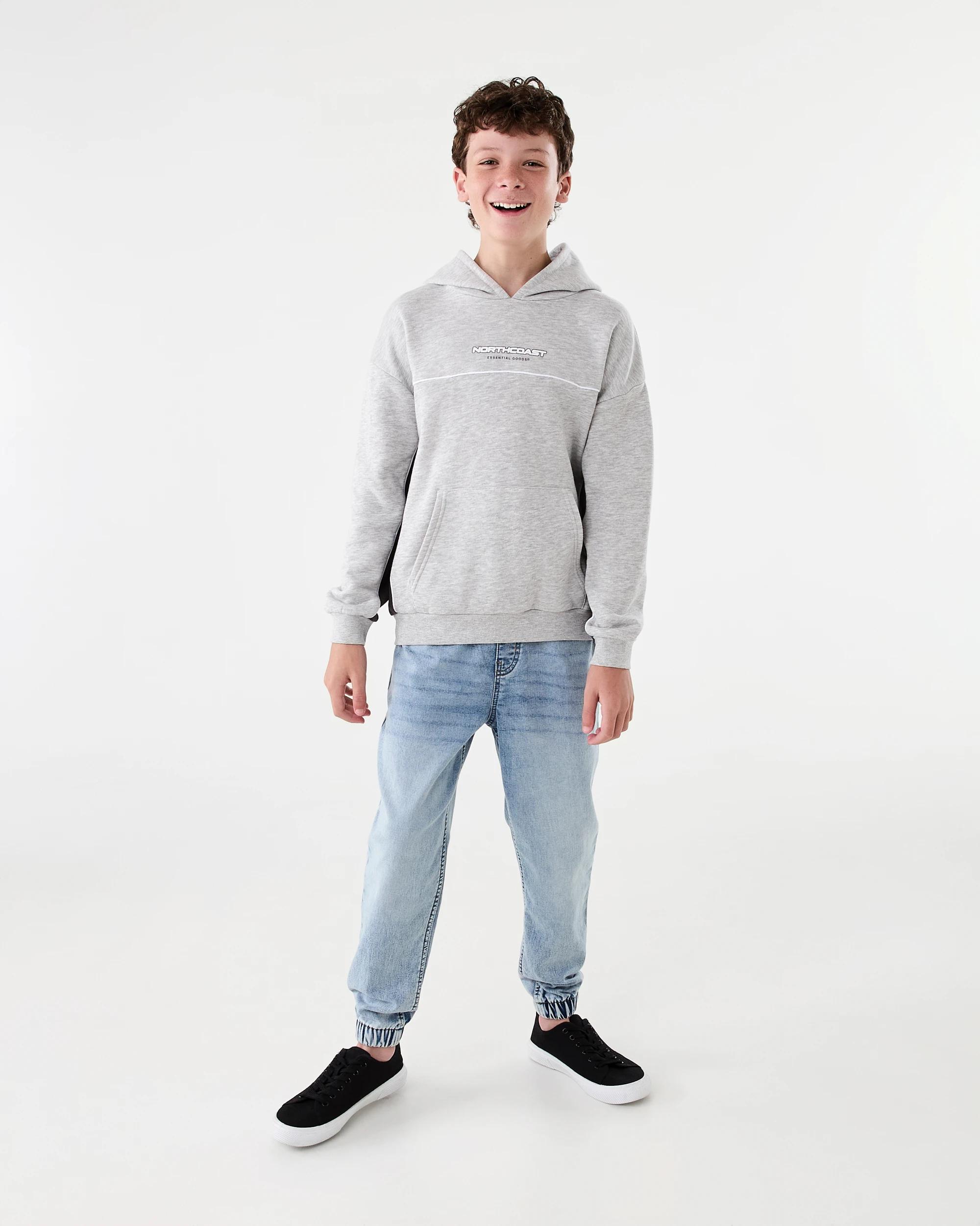 8 Panel Hoodie Kgry Marle, 8 of 9