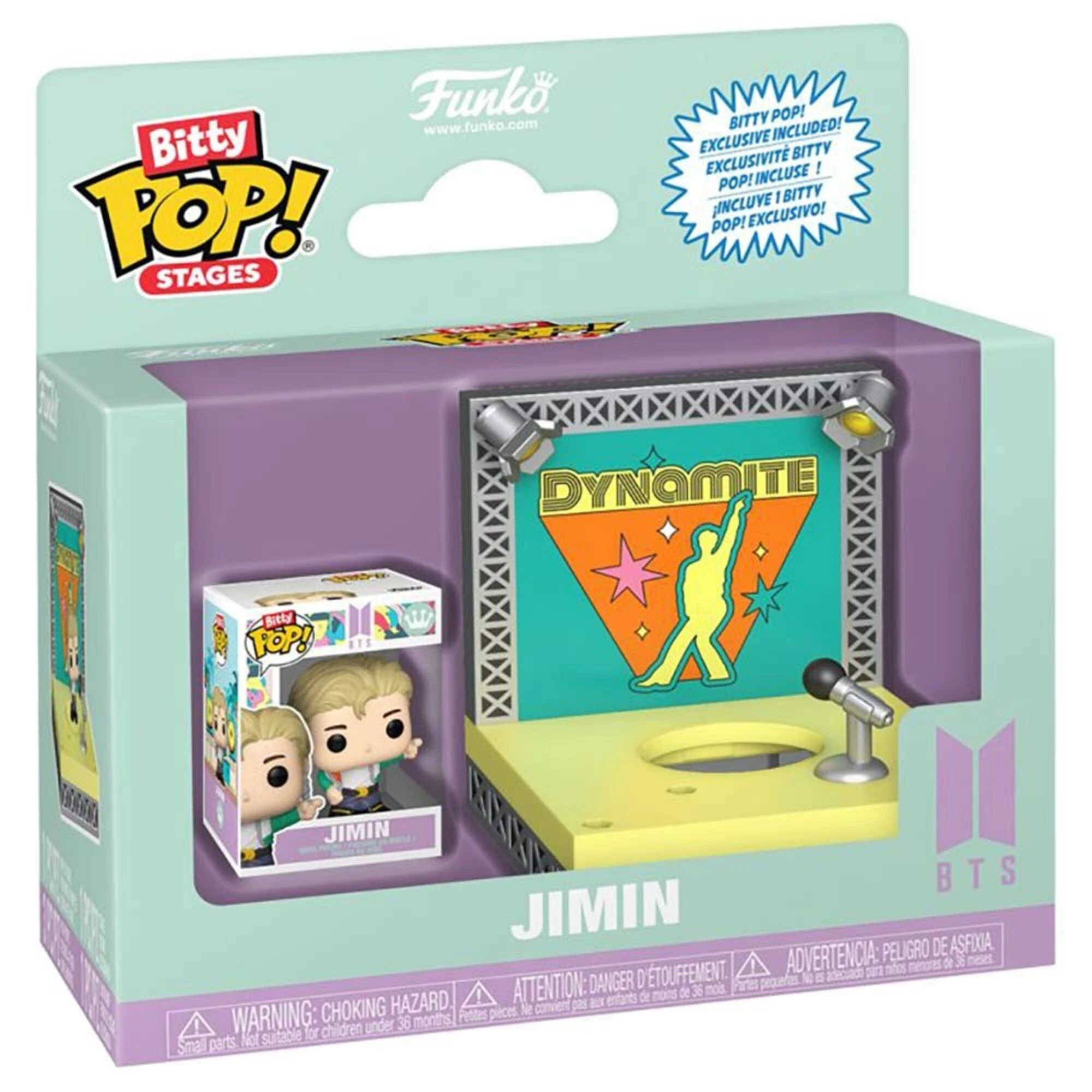 3 BTS - Jimin (Dynamite) Bitty Pop! Stage, 3 of 4