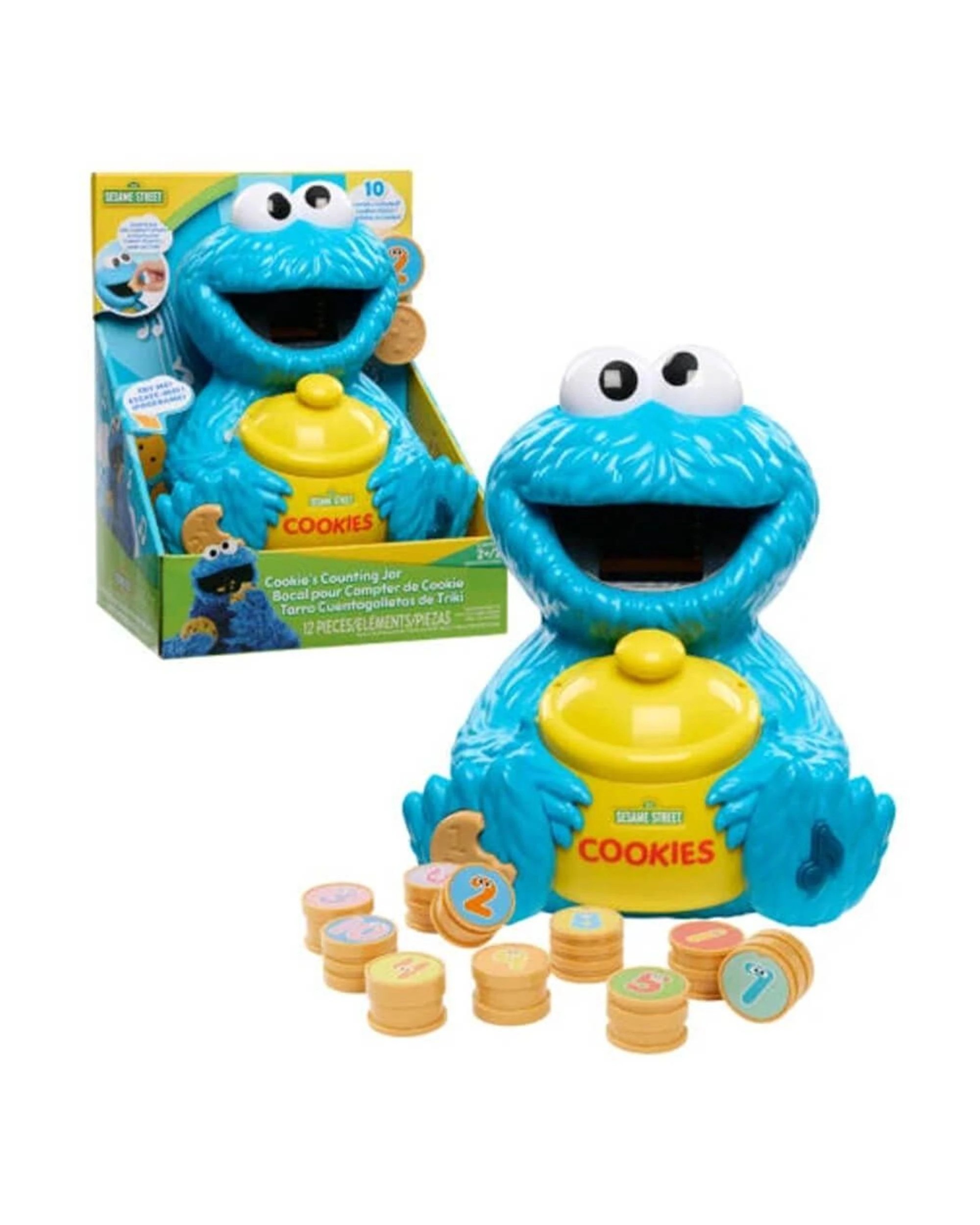 1 Sesame Street Cookie Monster's Counting Jar Educational Toy, 1 of 5