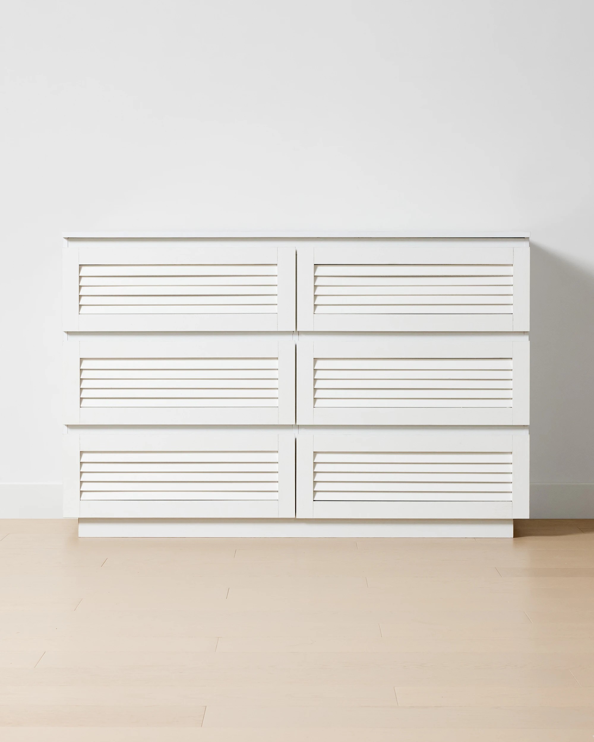 1 Charlie 6 Drawer Chest - White, 1 of 7