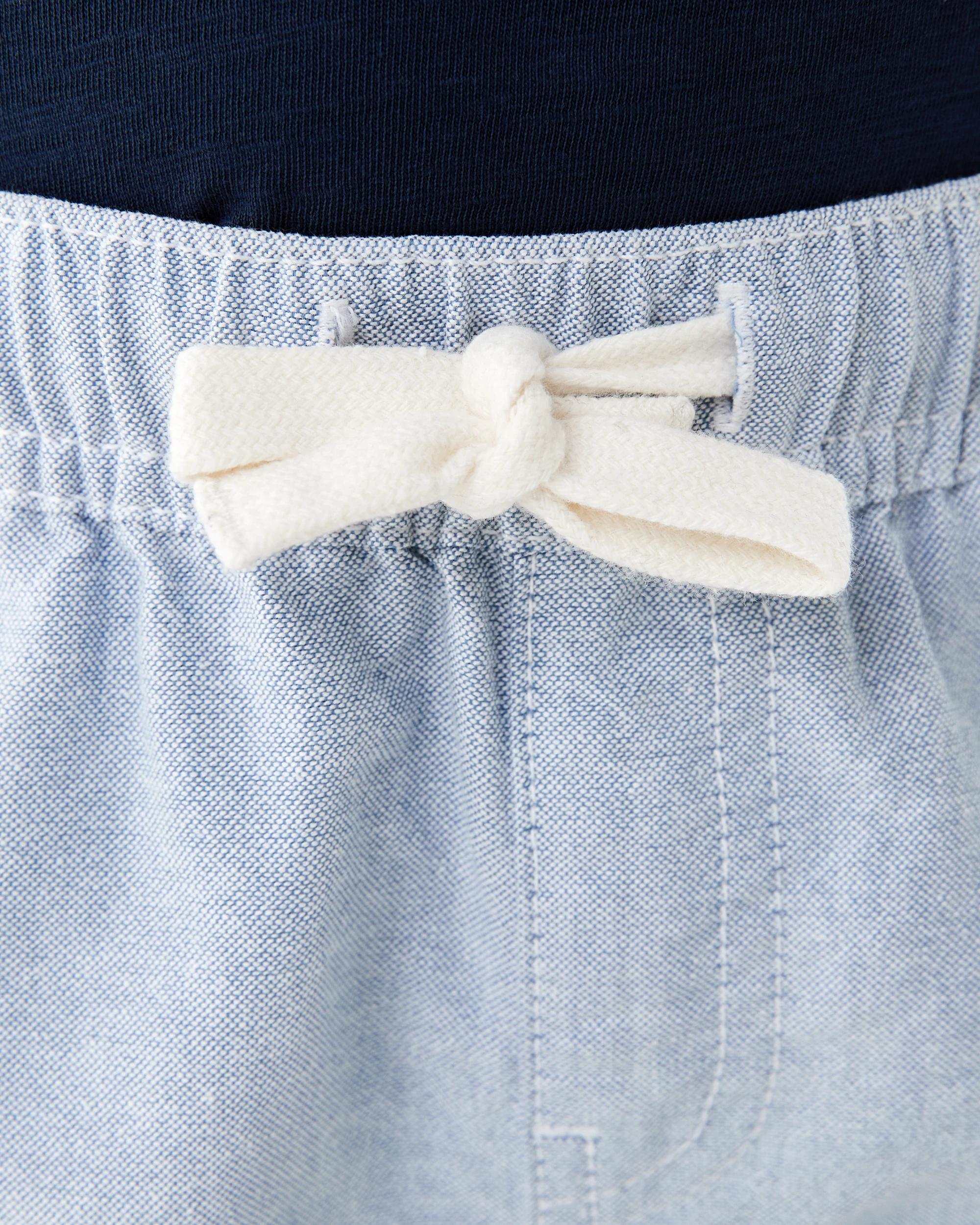 3 Oxford Volley Shorts Blue, 3 of 6