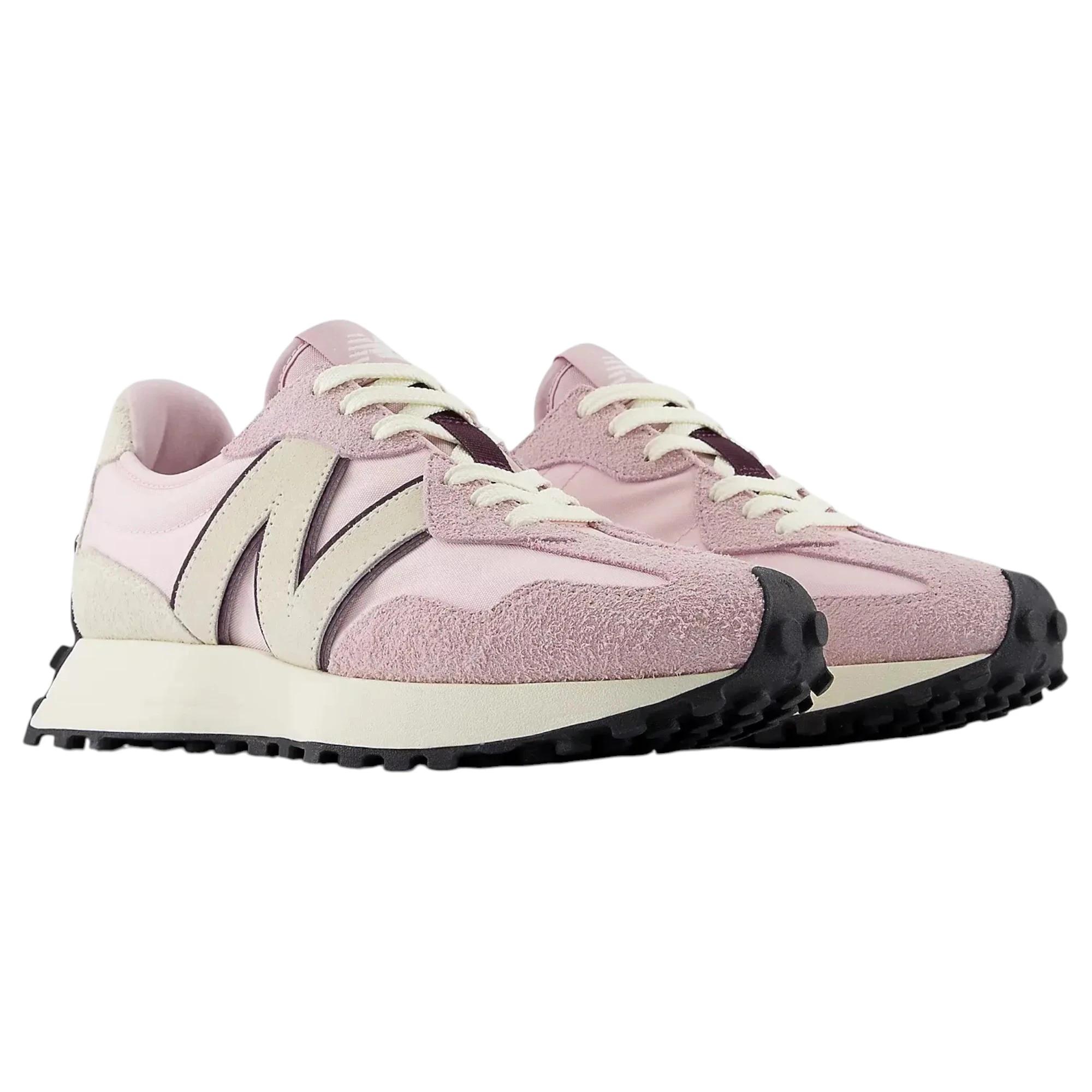 4 New Balance Womens 327 Athletic Shoes TWILIGHT HAZE, 4 of 6