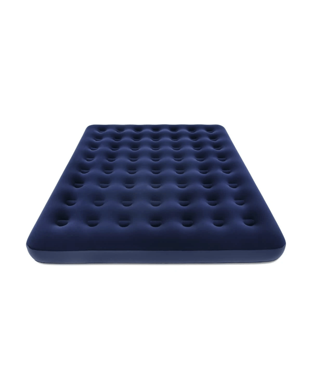 Flocked Air Mattress - Navy, King