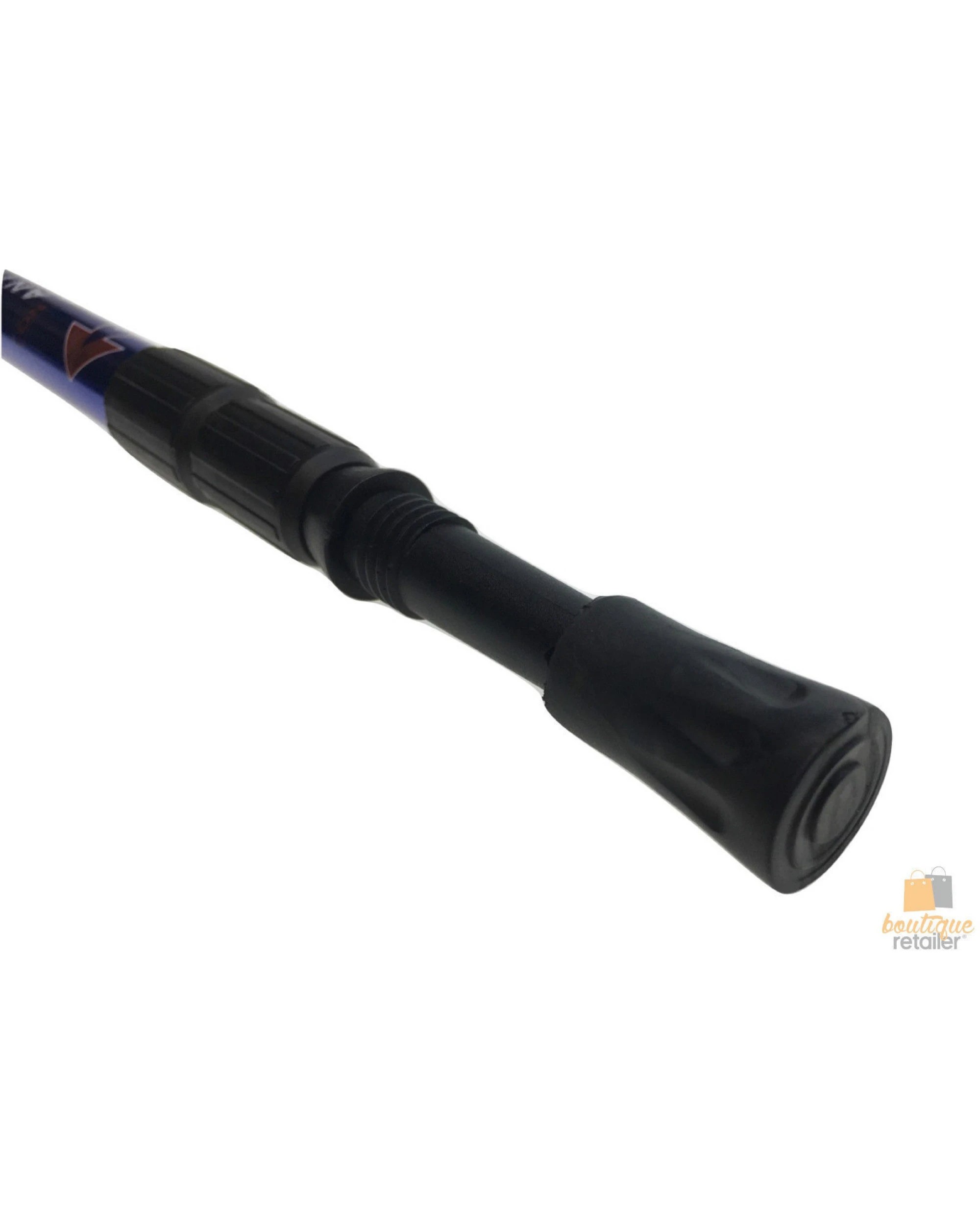5 BR Outdoor Folding Walking Stick Telescopic Adjustable Antishock Hiking Grip Pole Trekking - Blue, 5 of 7