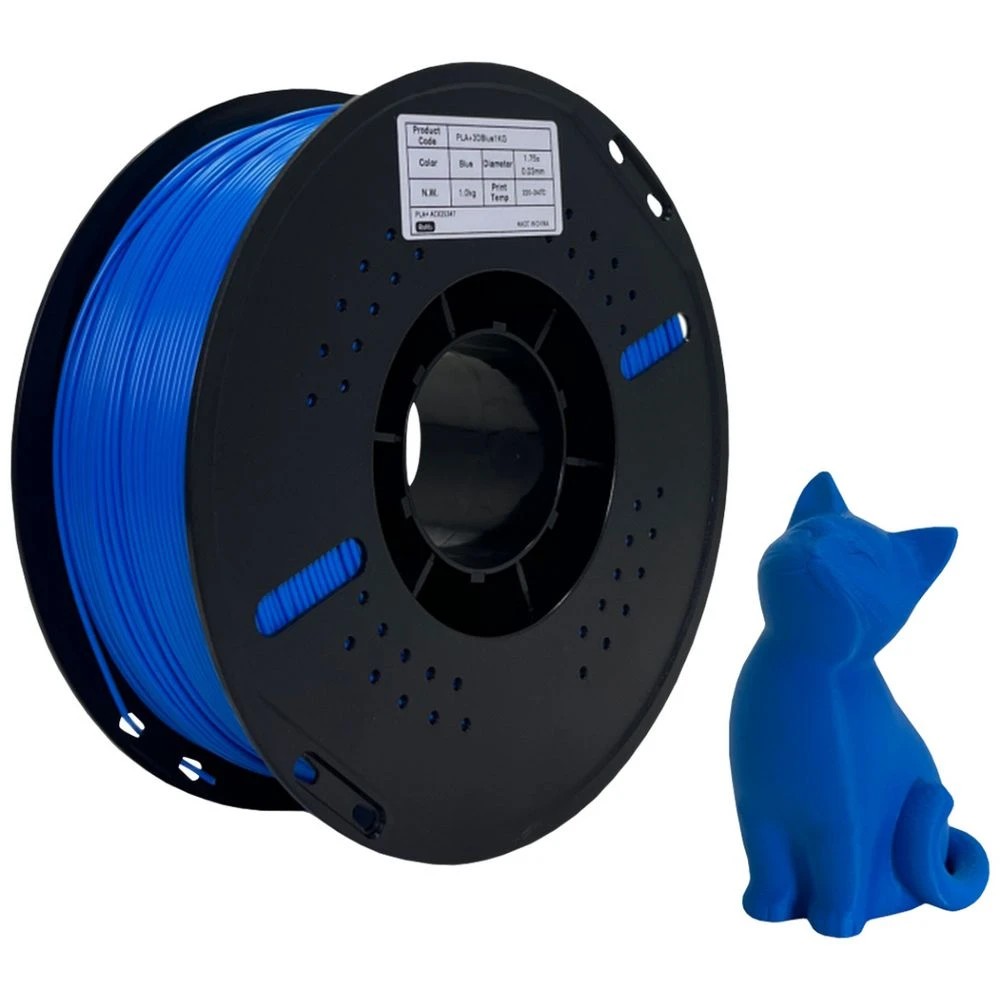 1 Keytek PLA+ 3D Filament Blue, 1 of 2