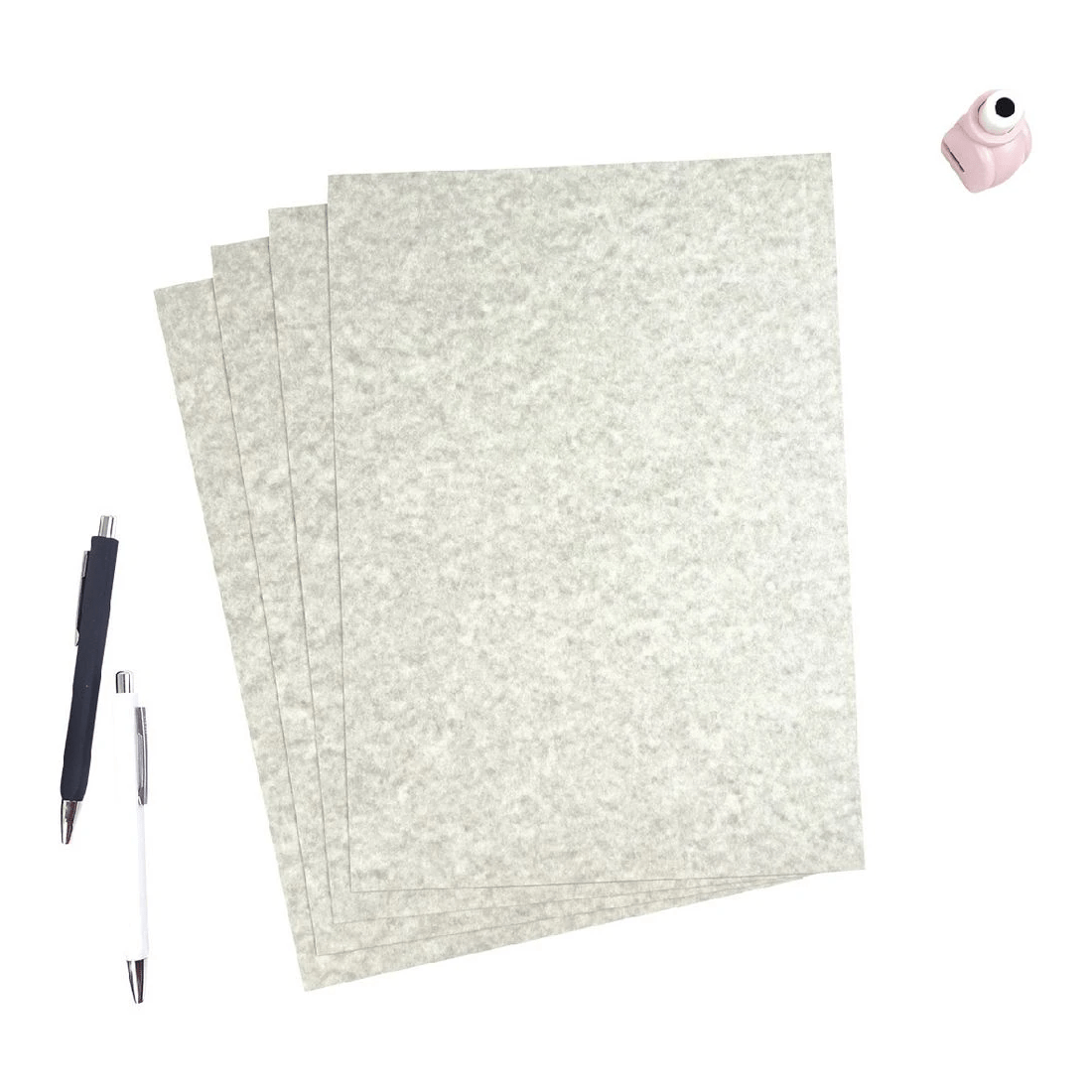 3 Quill Parchment 176gsm A4 Board Gunmetal 25 Pack, 3 of 3