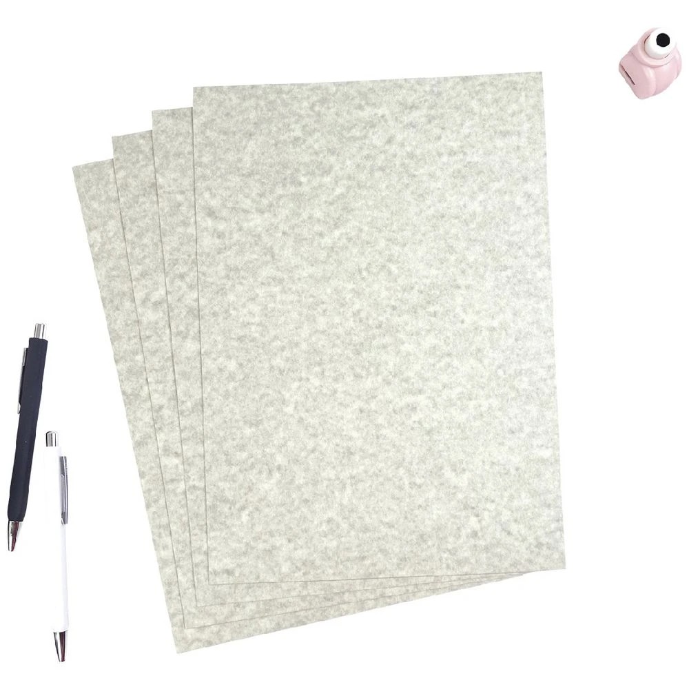 3 Quill Parchment 176gsm A4 Board Gunmetal 25 Pack, 3 of 3