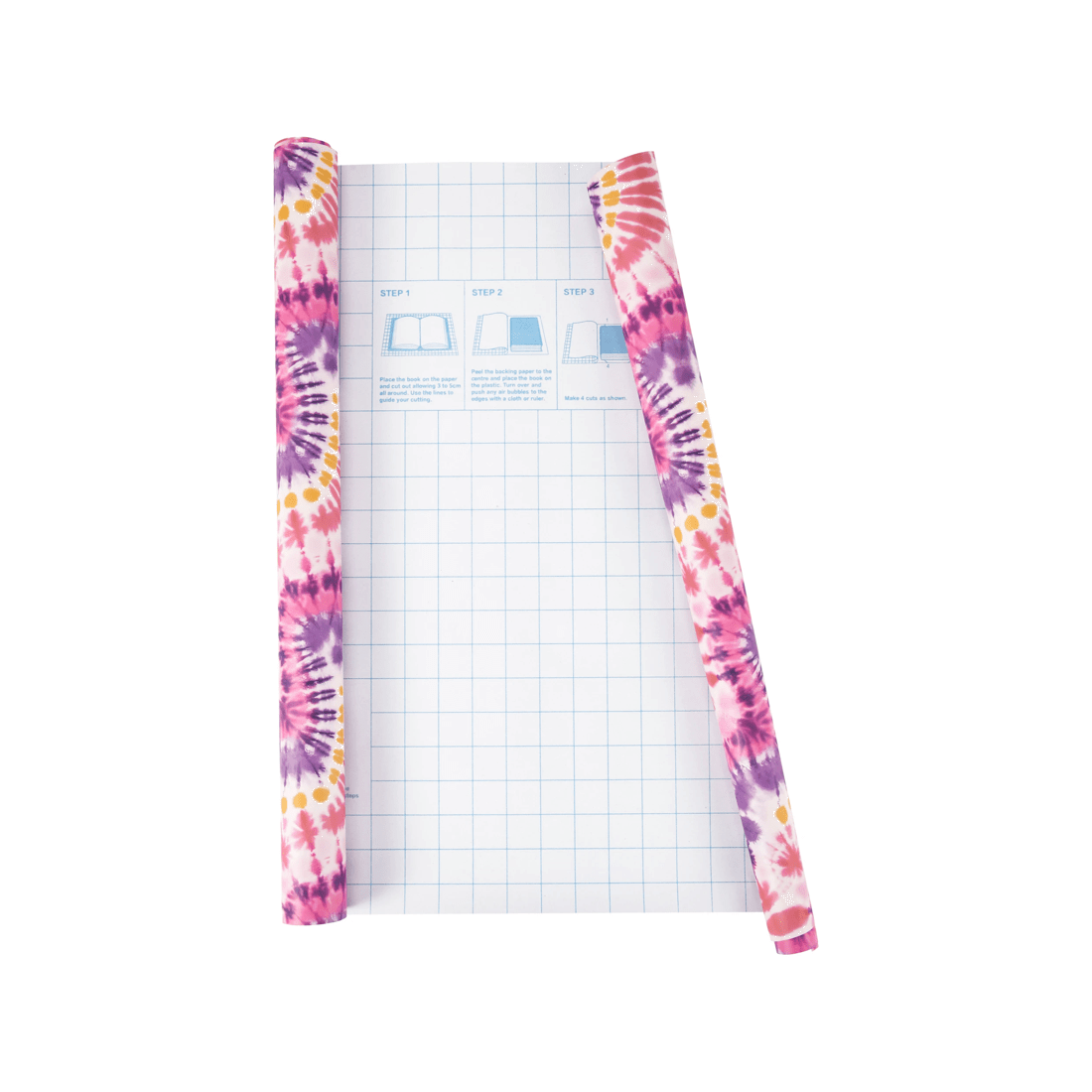3 Self Adhesive Book Cover - Tie Dye, 3 of 5