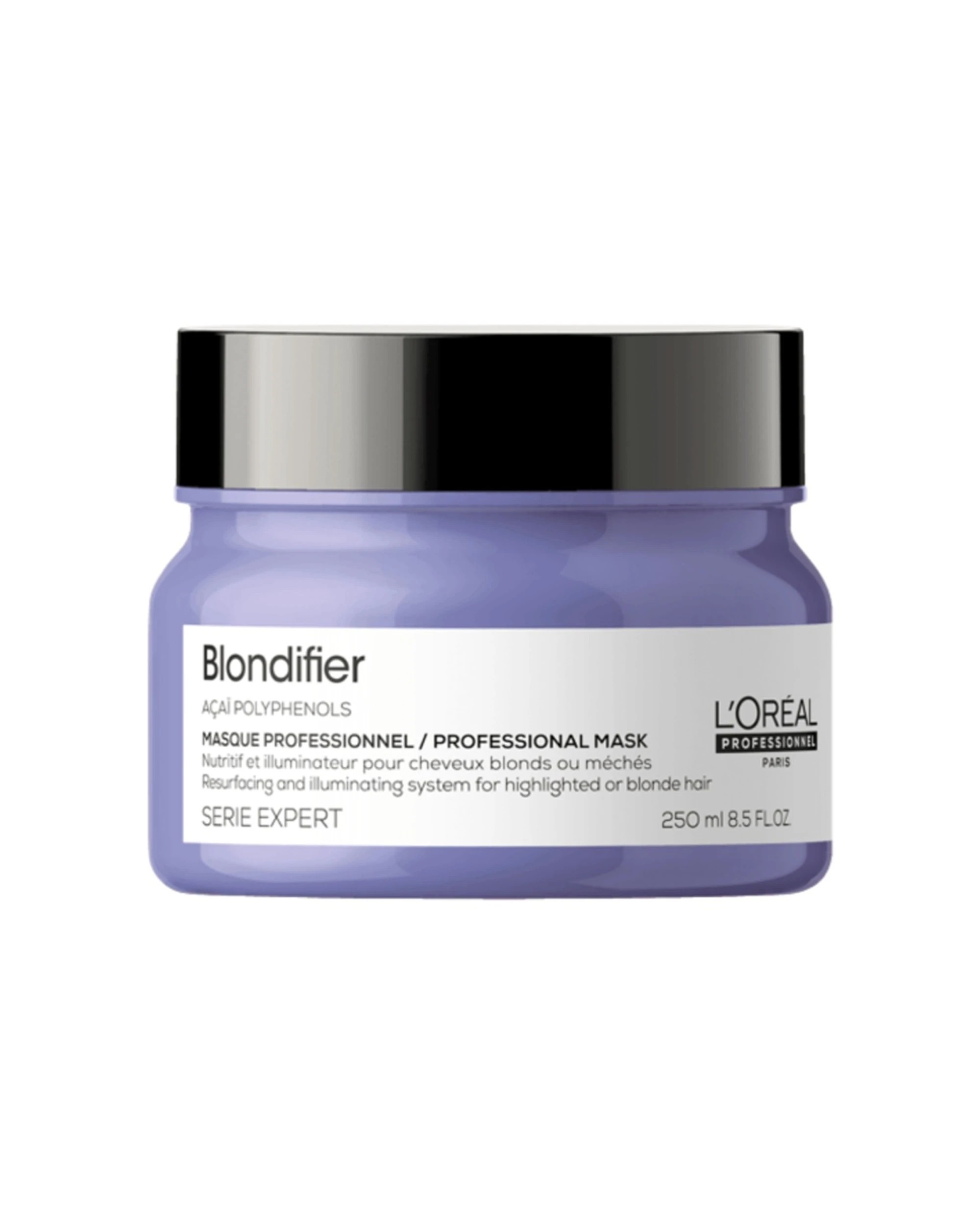 1 L'Oréal Professionnel Blondifier Mask Nourishing Blonde Hair Treatment 250ml - Purple, 1 of 2