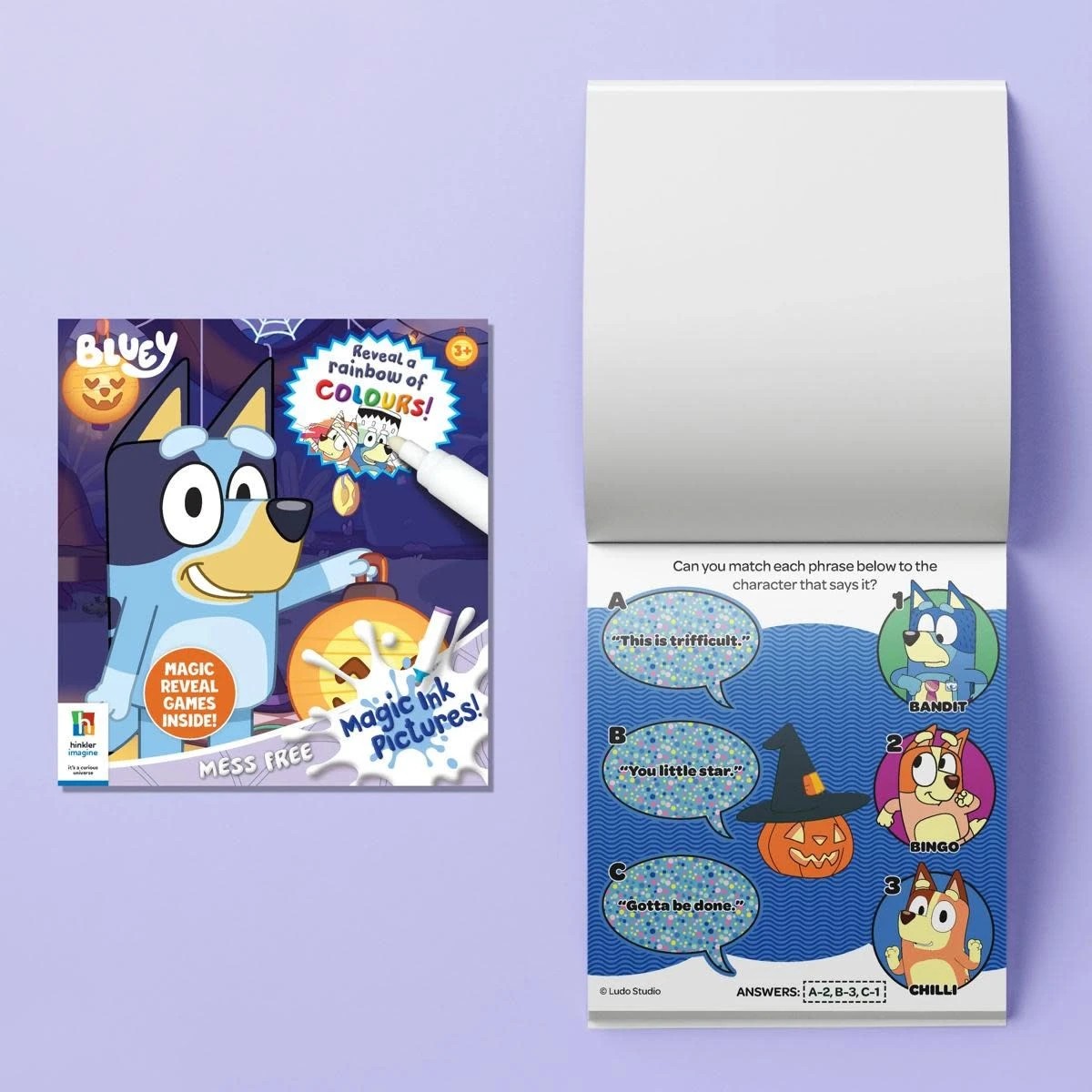 5 INKredibles Bluey Halloween Mess-Free Activity Kit - Book, 5 of 9