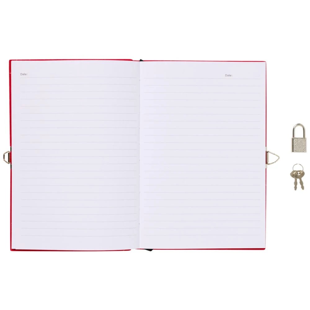 4 Studymate Dinosaur A5 Lockable Notebook 160 Pages, 4 of 4