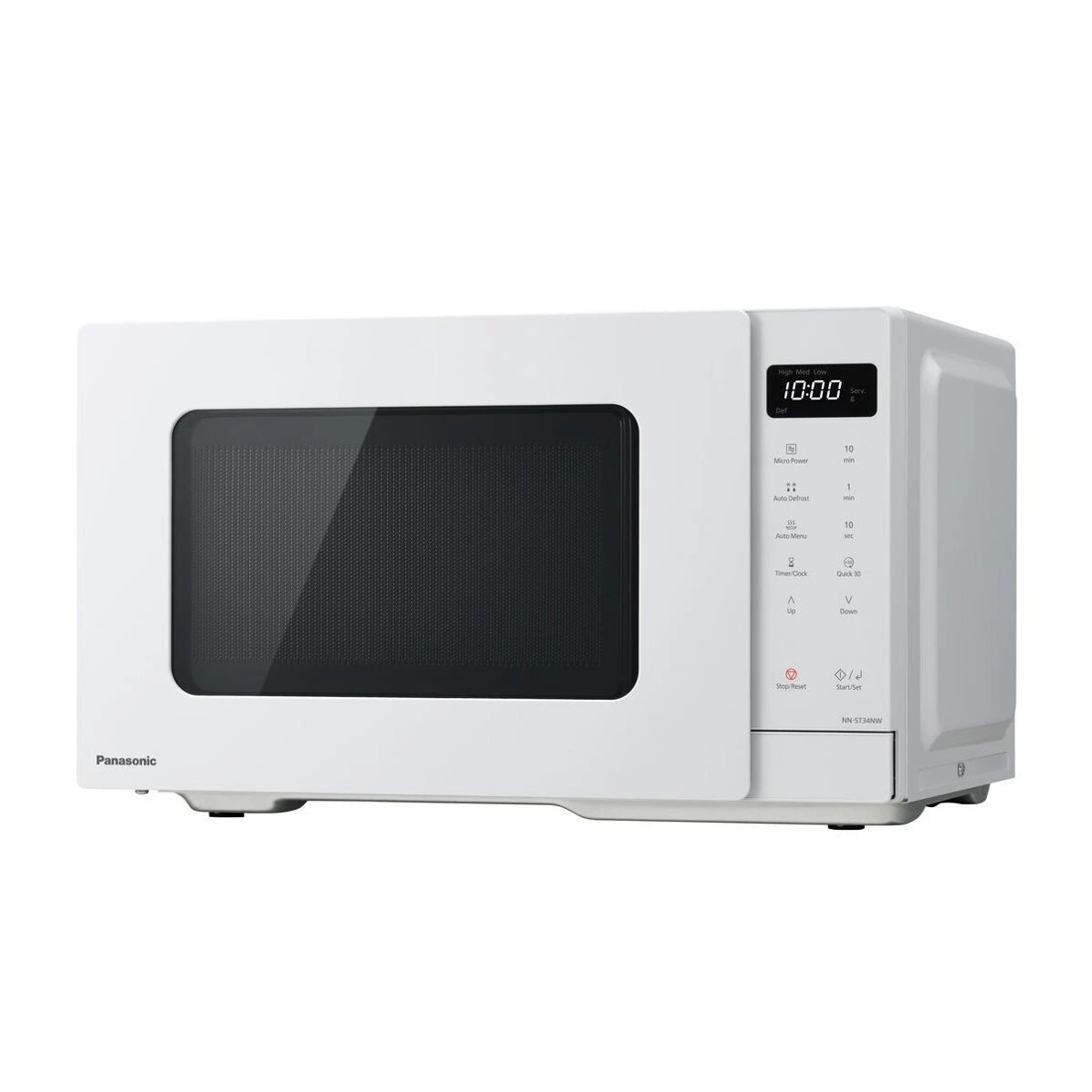 3 Panasonic 25 Litre Compact Microwave Oven - White, 3 of 5