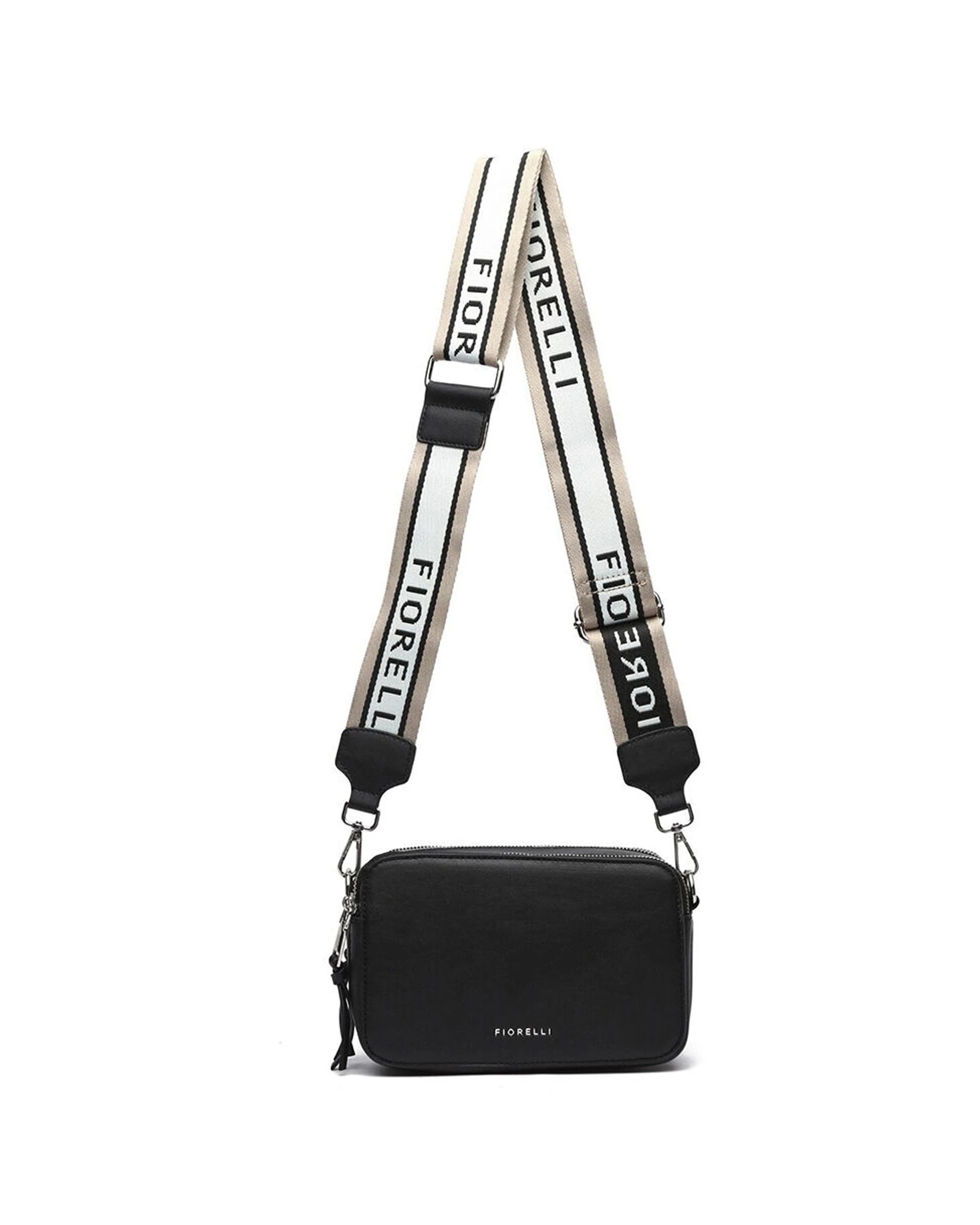 1 Fiorelli Remi Crossbody Shoulder Bag Slim Pocket 21x13cm With Adjustable Strap - Black, 1 of 7