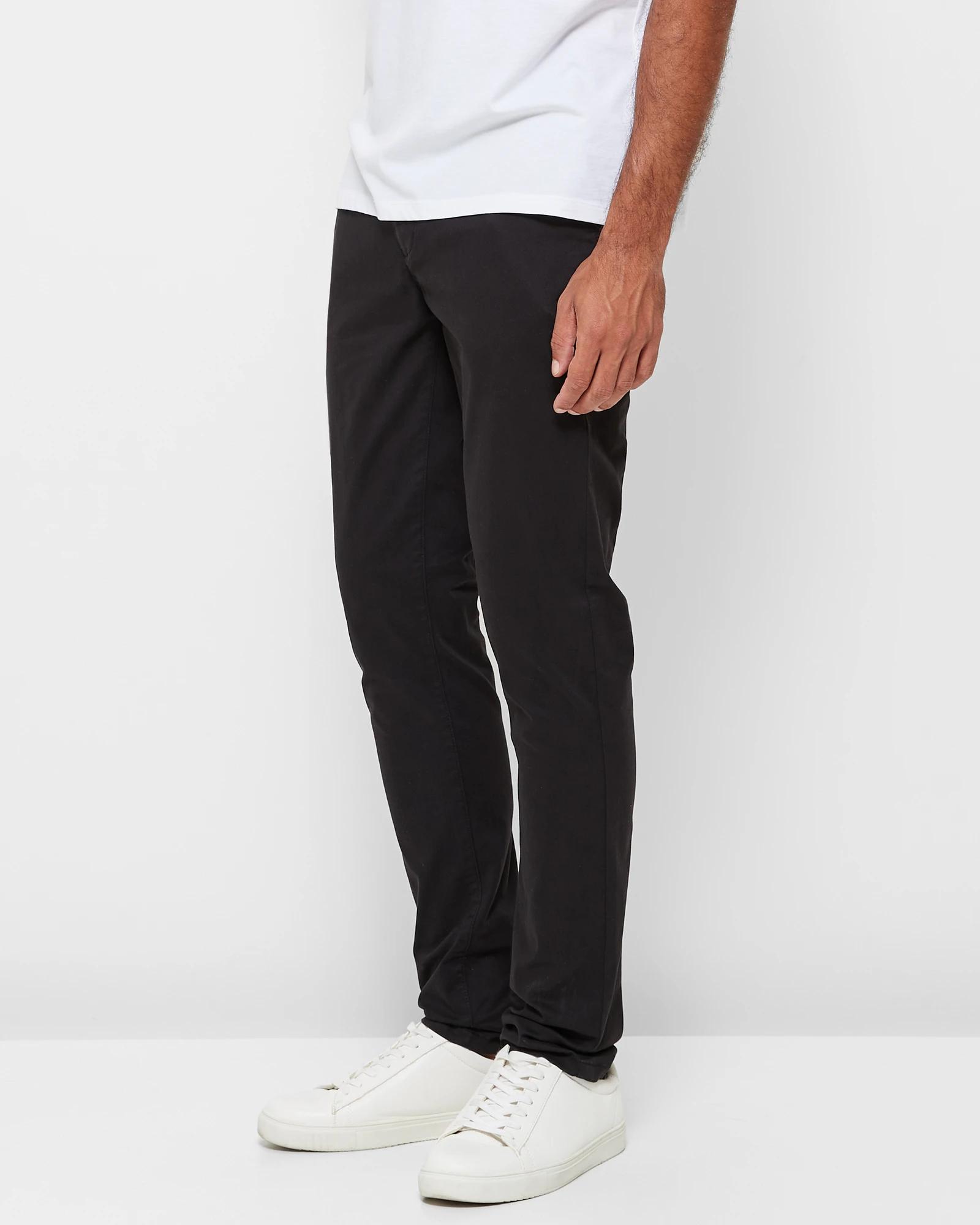 3 Target Slim Chino Pants BLACK, 3 of 5