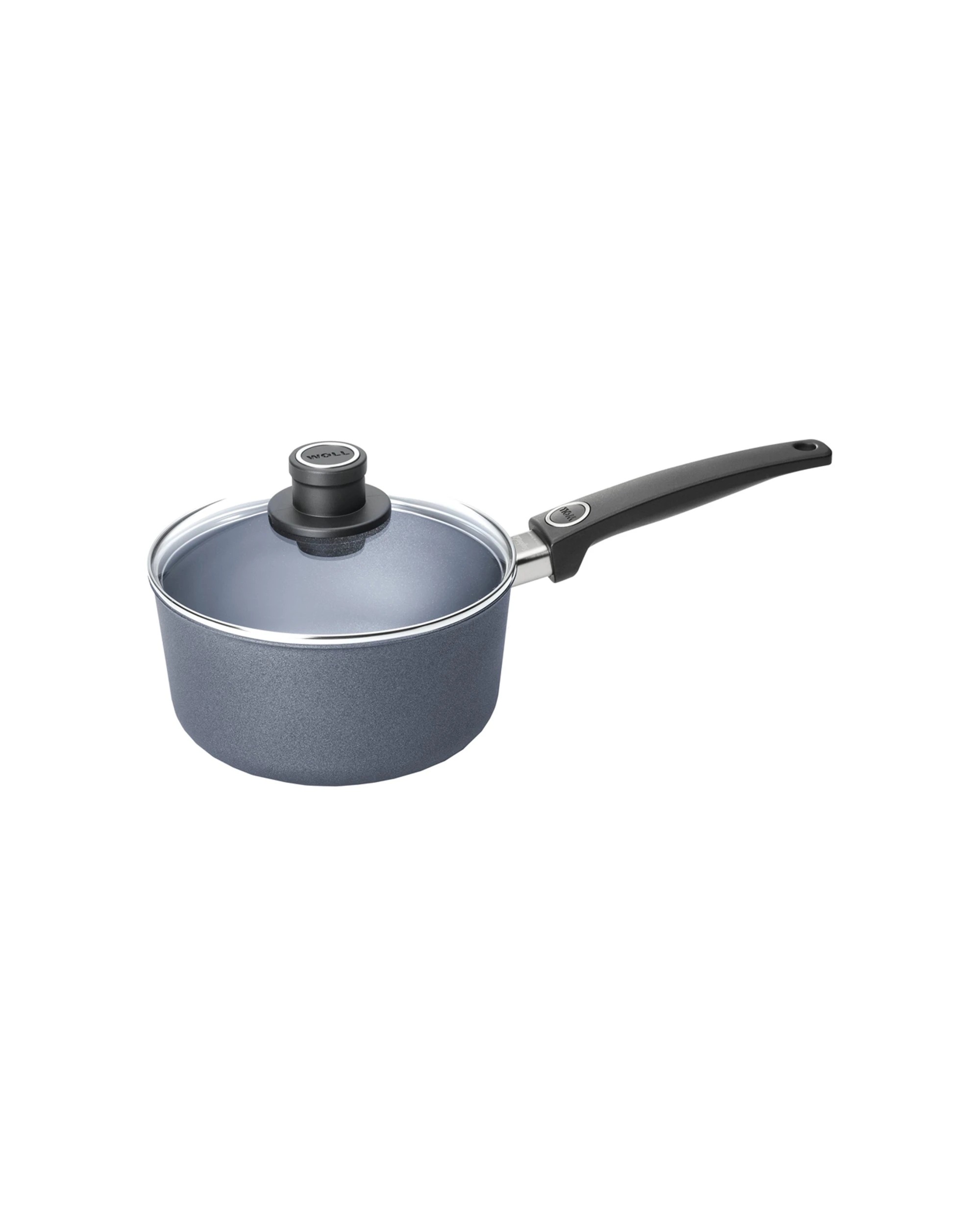 1 Woll Diamond Lite Conventional 20cm 2.5l Fixed Handle Saucepan With Lid Cookware - Plain, 1 of 3