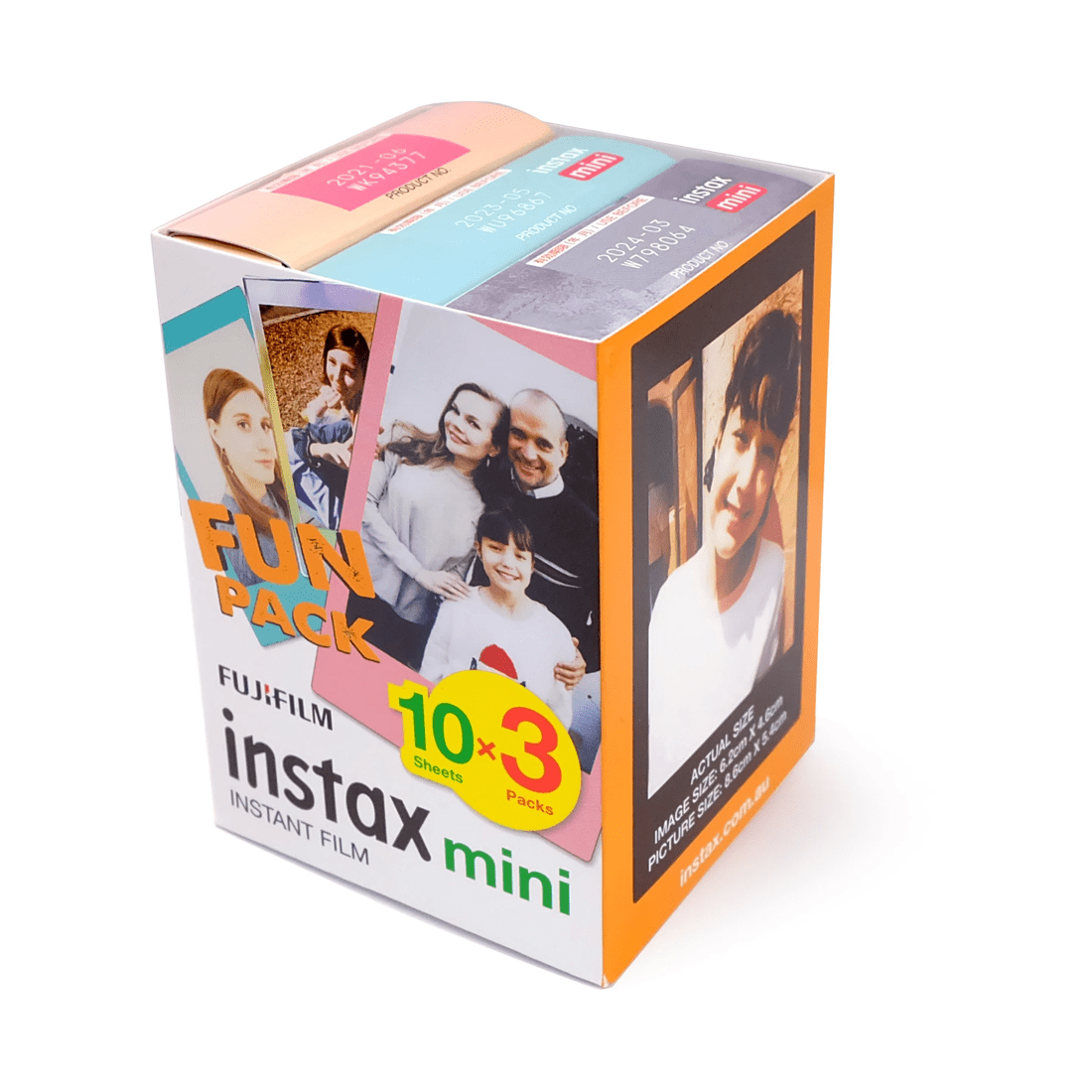 2 30 Pack Fujifilm Instax Mini Instant Film - Fun Pack, 2 of 2