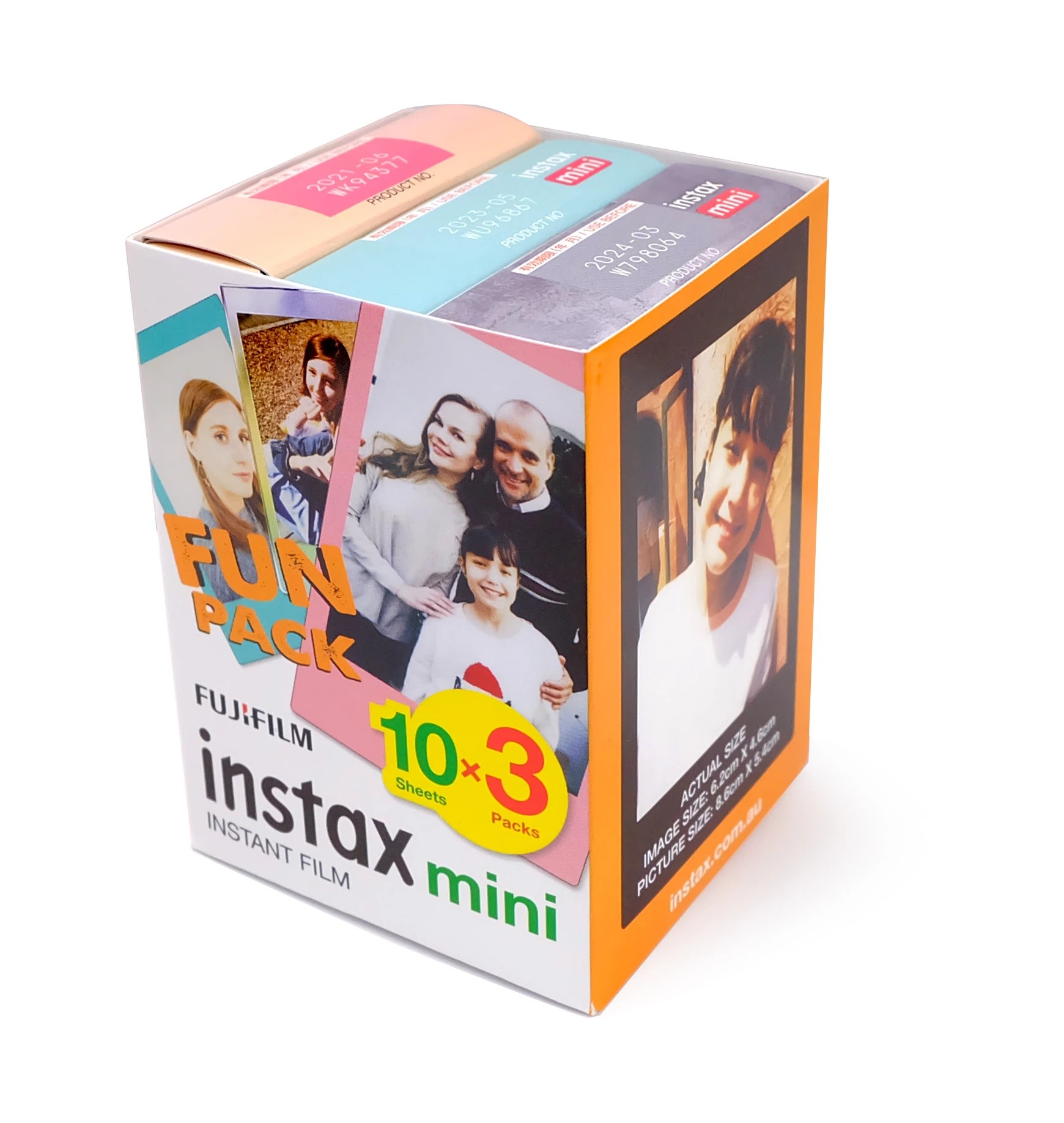 2 30 Pack Fujifilm Instax Mini Instant Film - Fun Pack, 2 of 2