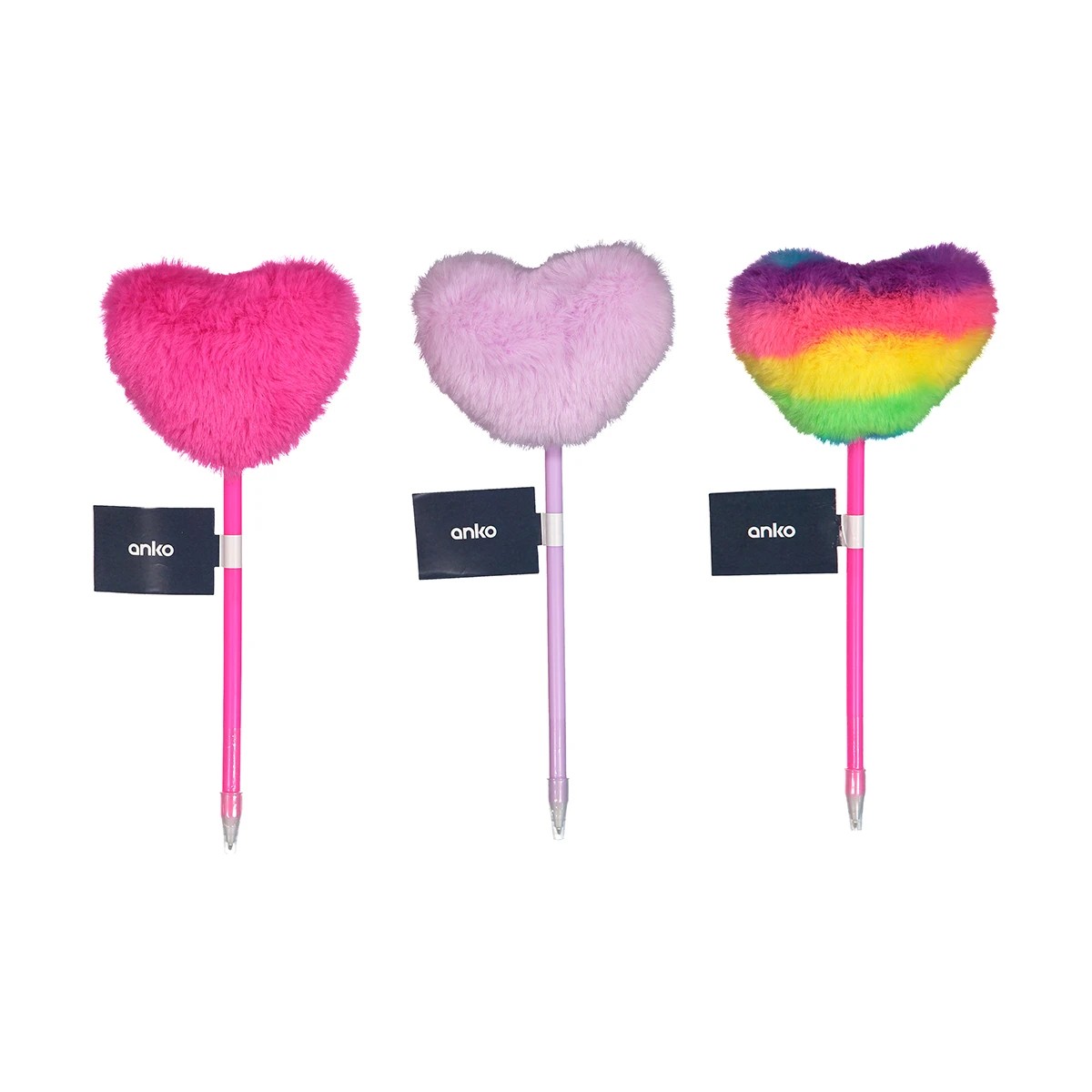 10 Heart Shaped Pen - Assorted, 10 of 10