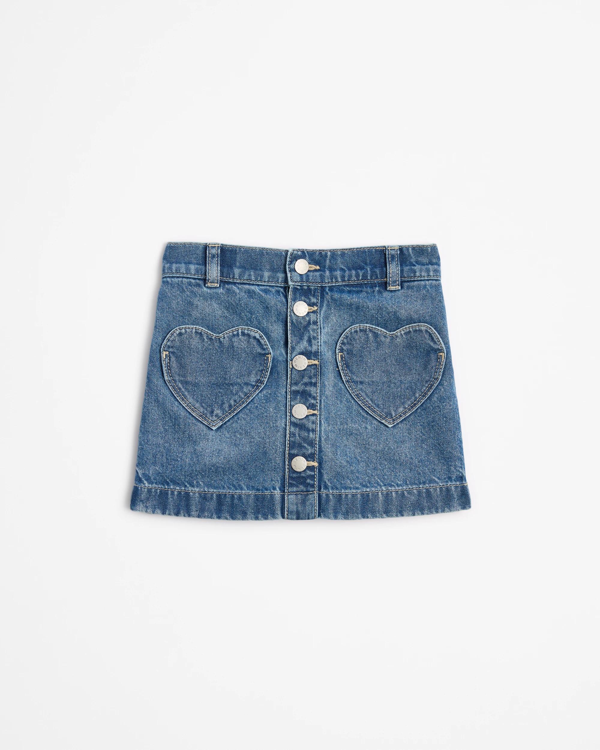 4 Target Denim Skort MID WASH, 4 of 5