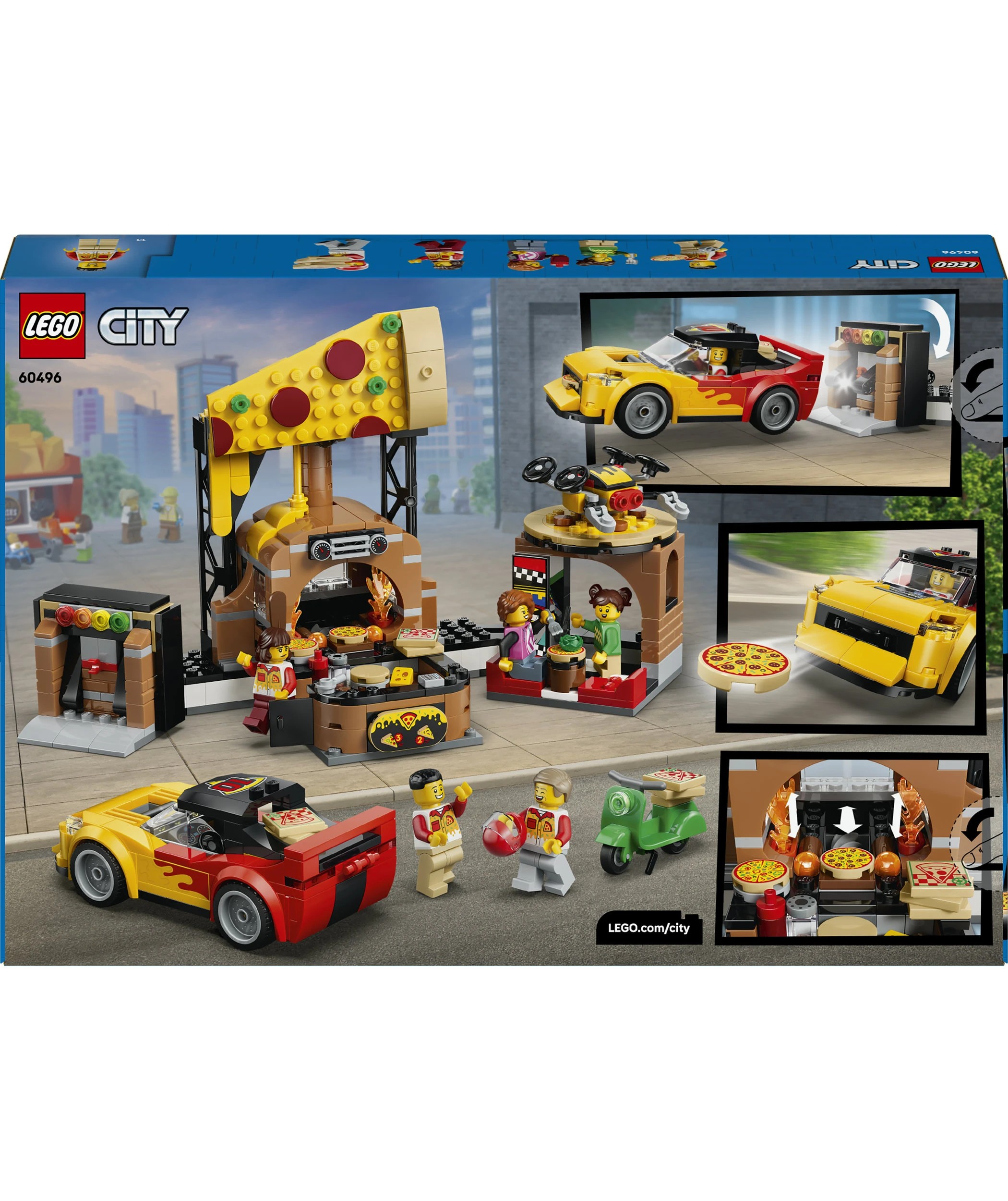 9 LEGO City Pizza Delivery Experience with Vehicles 60496, 9 of 9