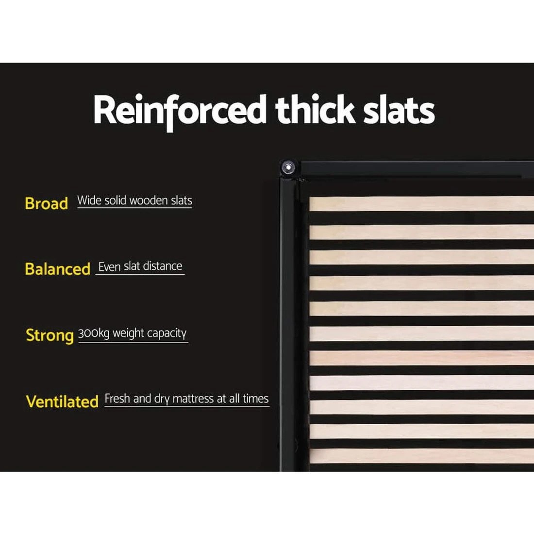 5 Artiss Bed Frame Queen Size Gas Lift Base Charcoal TOKI - Charcoal, 5 of 8